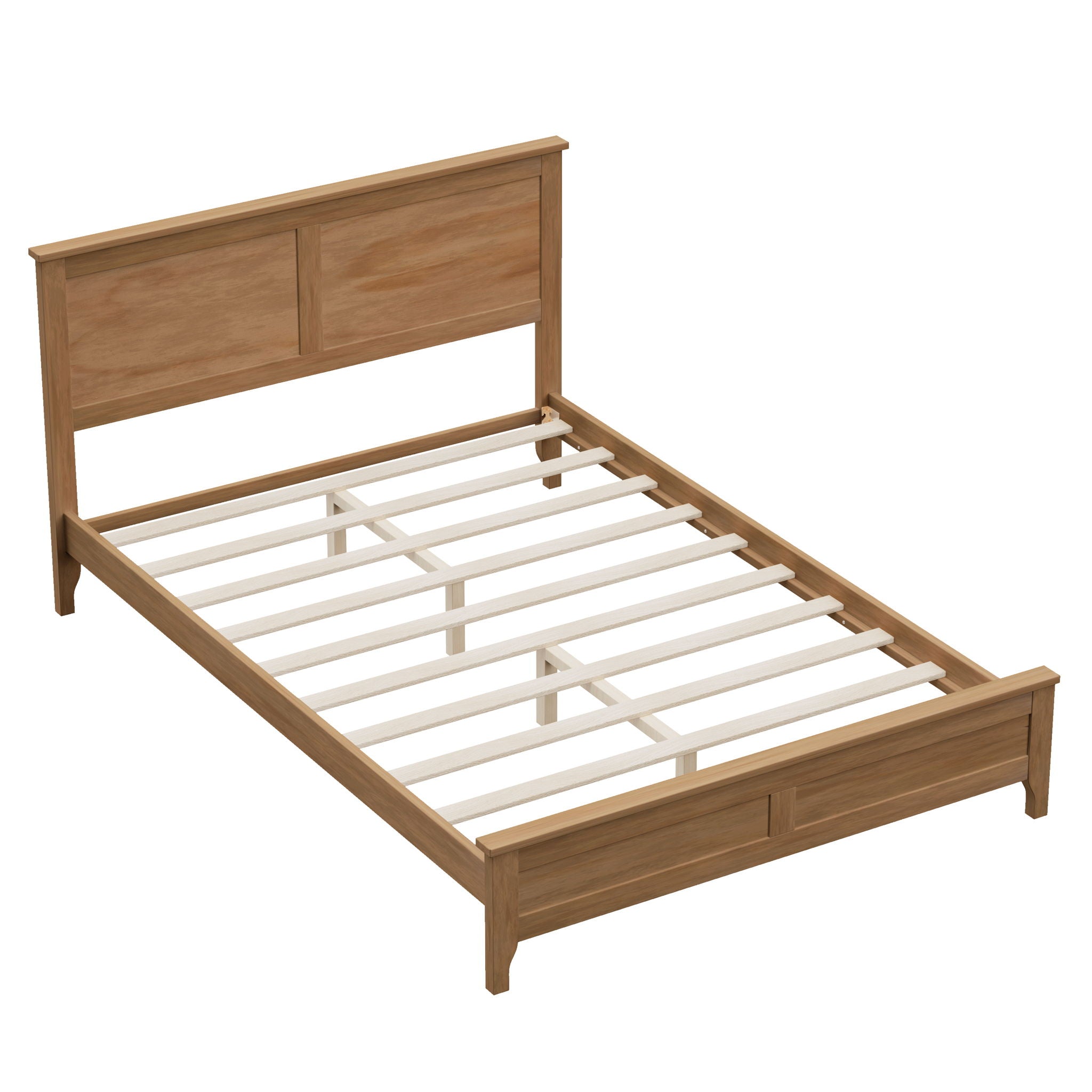 Modern Solid Wood Platform Bed