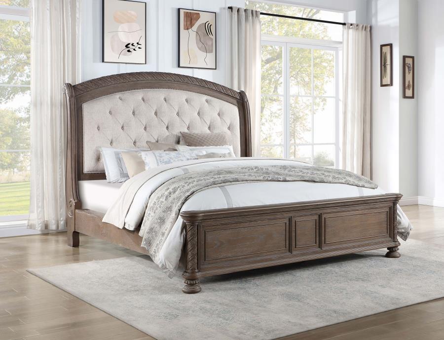 Coaster Fine Furniture Emmett - Wood Sleigh Bed | Meri Furniture