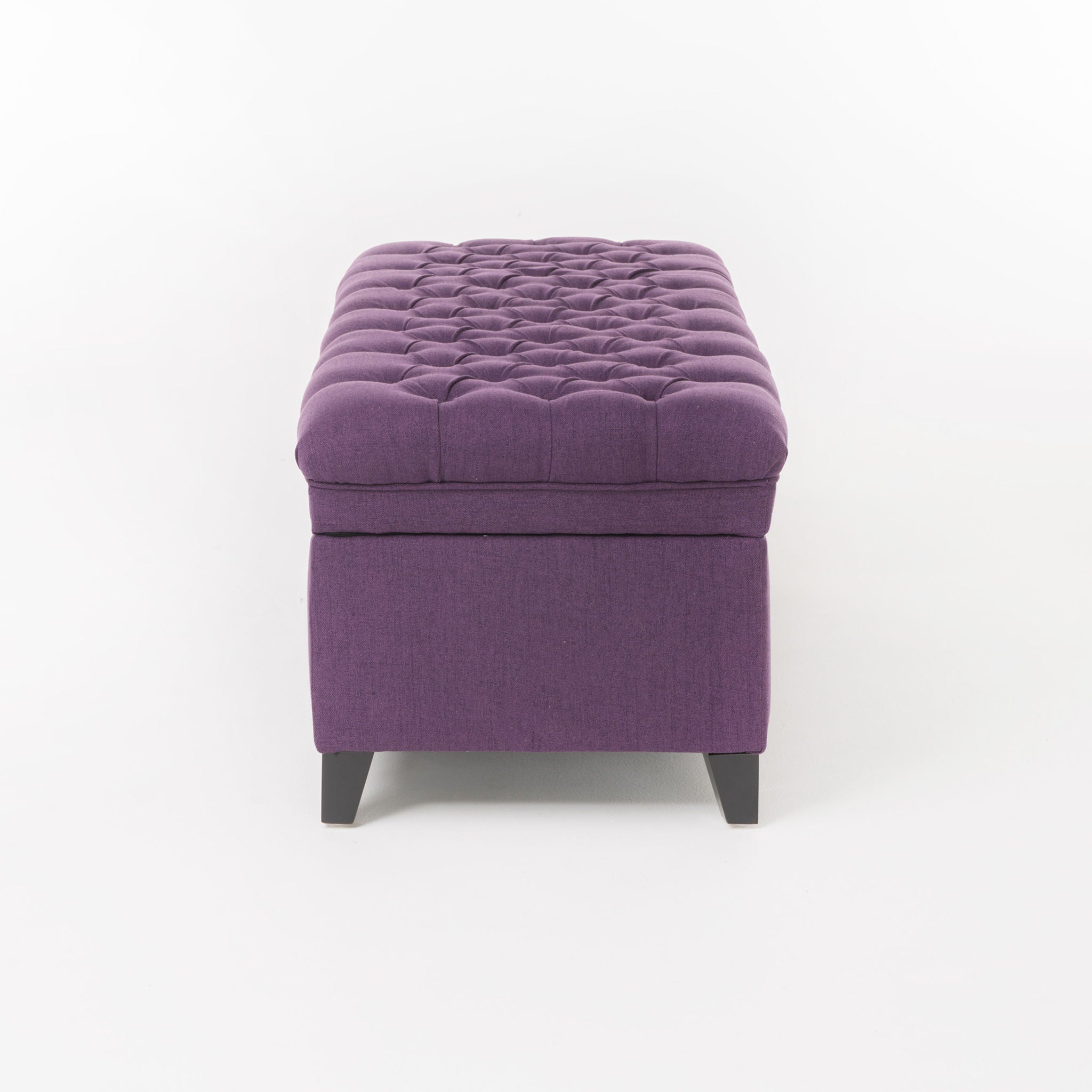 Juliana - Storage Ottoman With Birch Legs