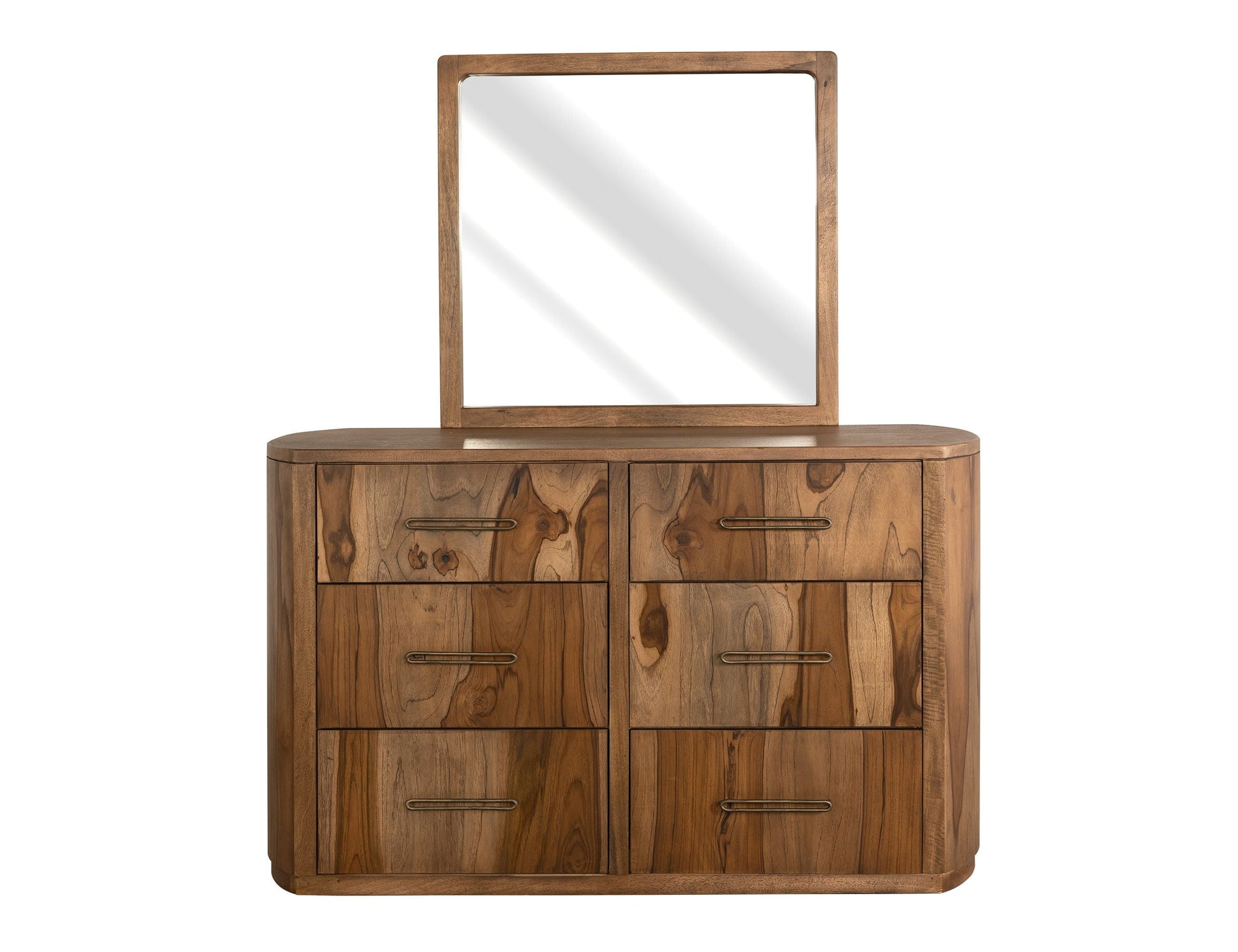 International Furniture Direct Balam - Dresser - Brown | Meri Furniture