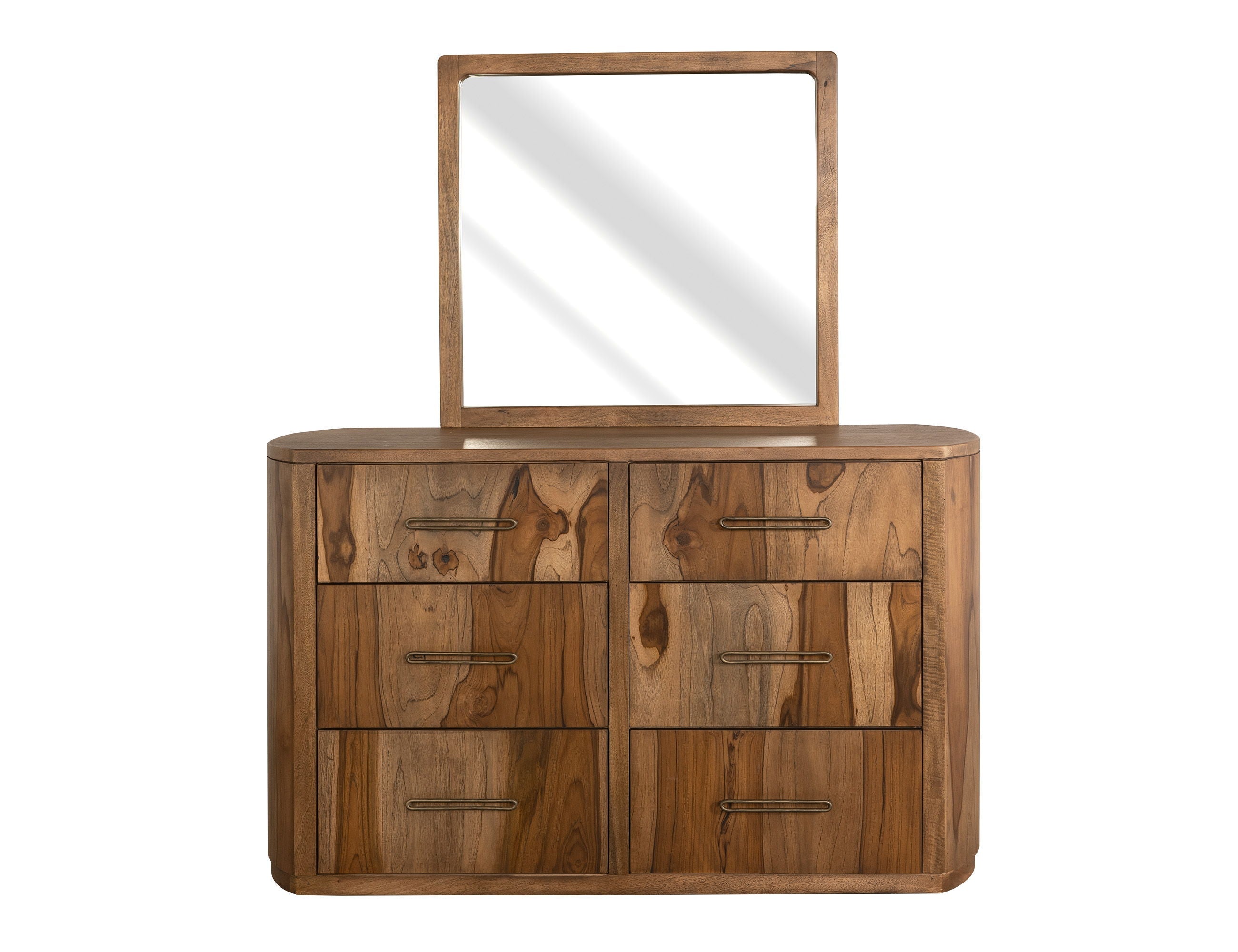 International Furniture Direct Balam - Dresser - Brown | Meri Furniture