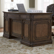 Liberty Furniture Amelia - Jr Executive Desk - Dark Brown | Meri Furniture