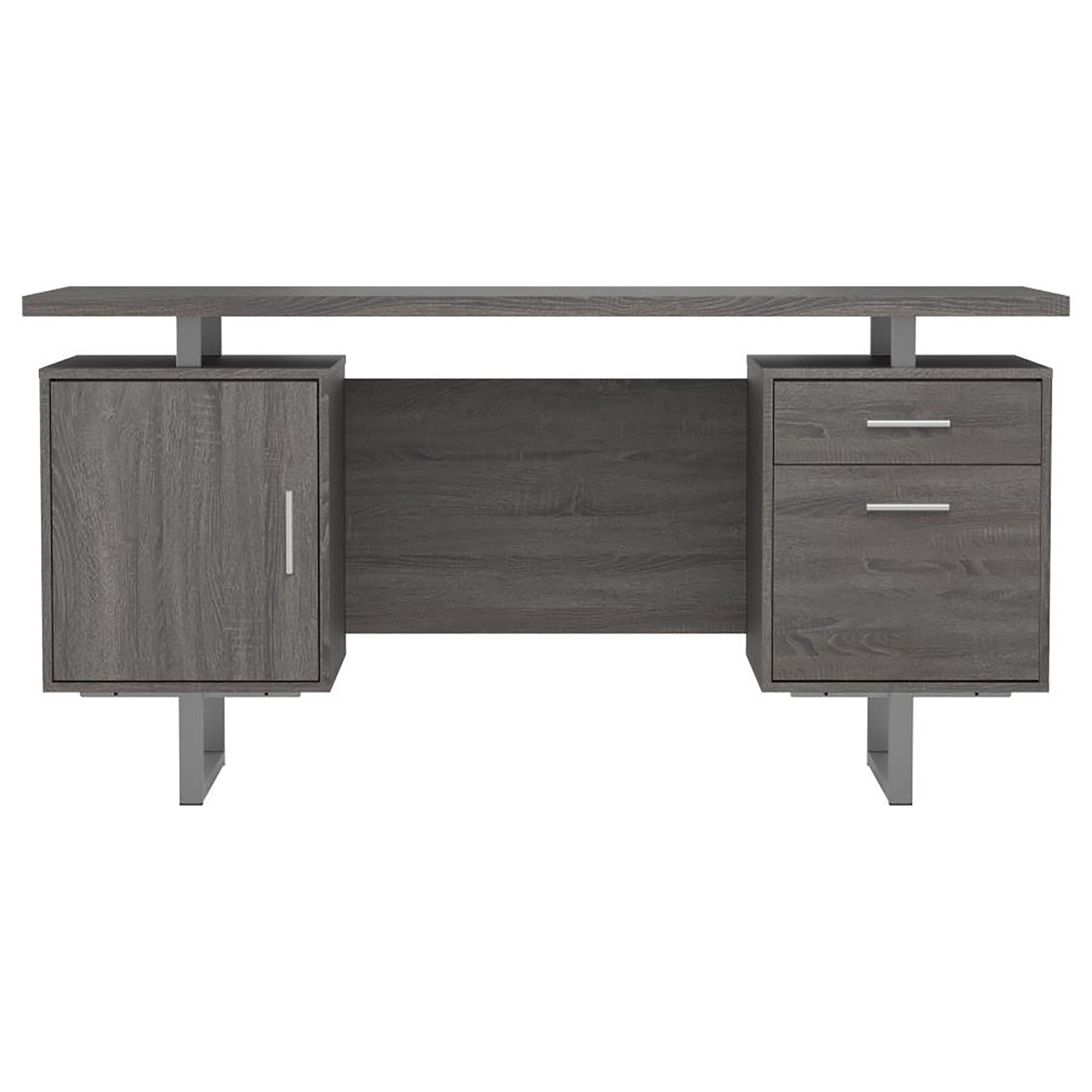 2 Drawer Floating Top Office Desk