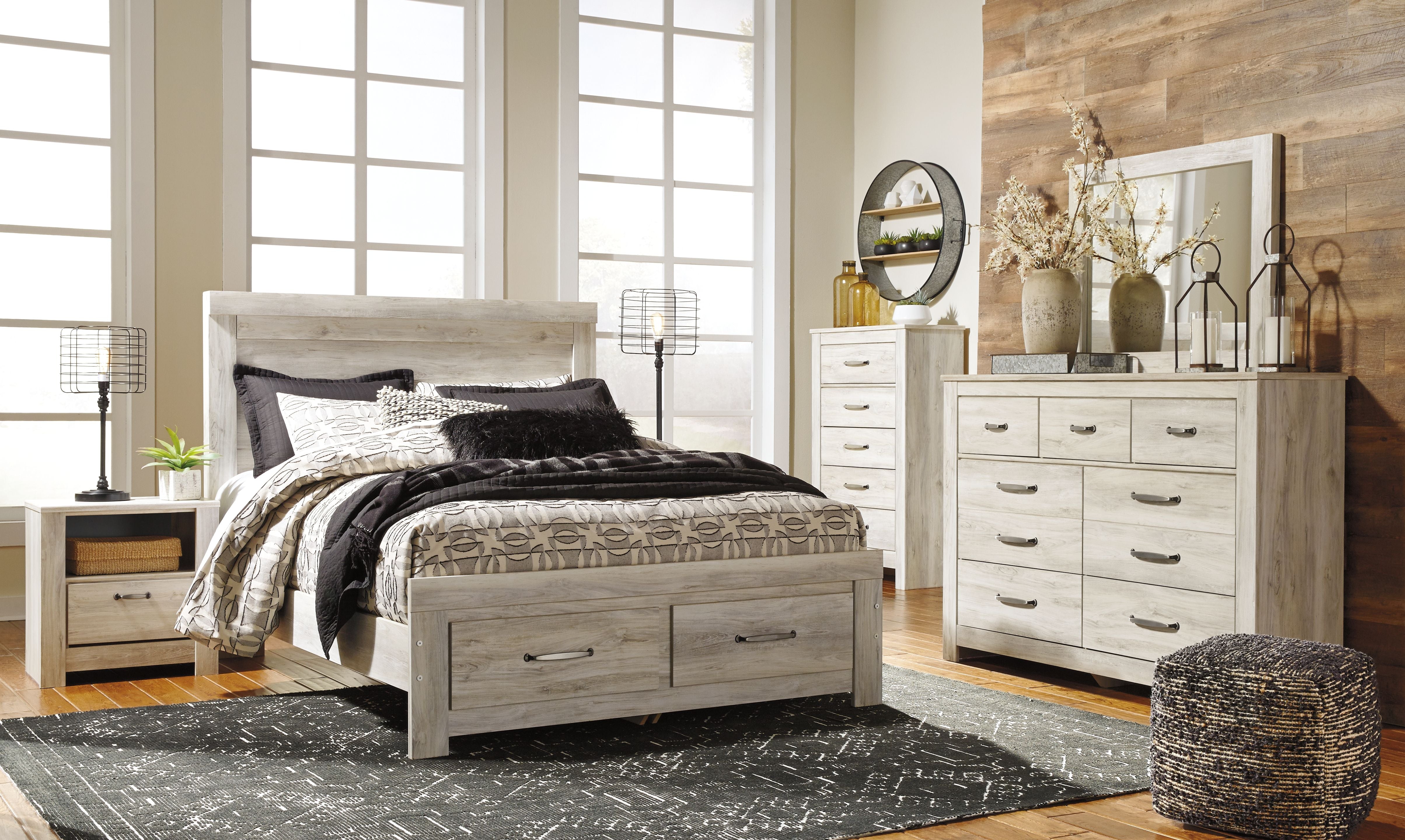 Signature Design by Ashley® Bellaby - Platform Bed With Storage | Meri Furniture