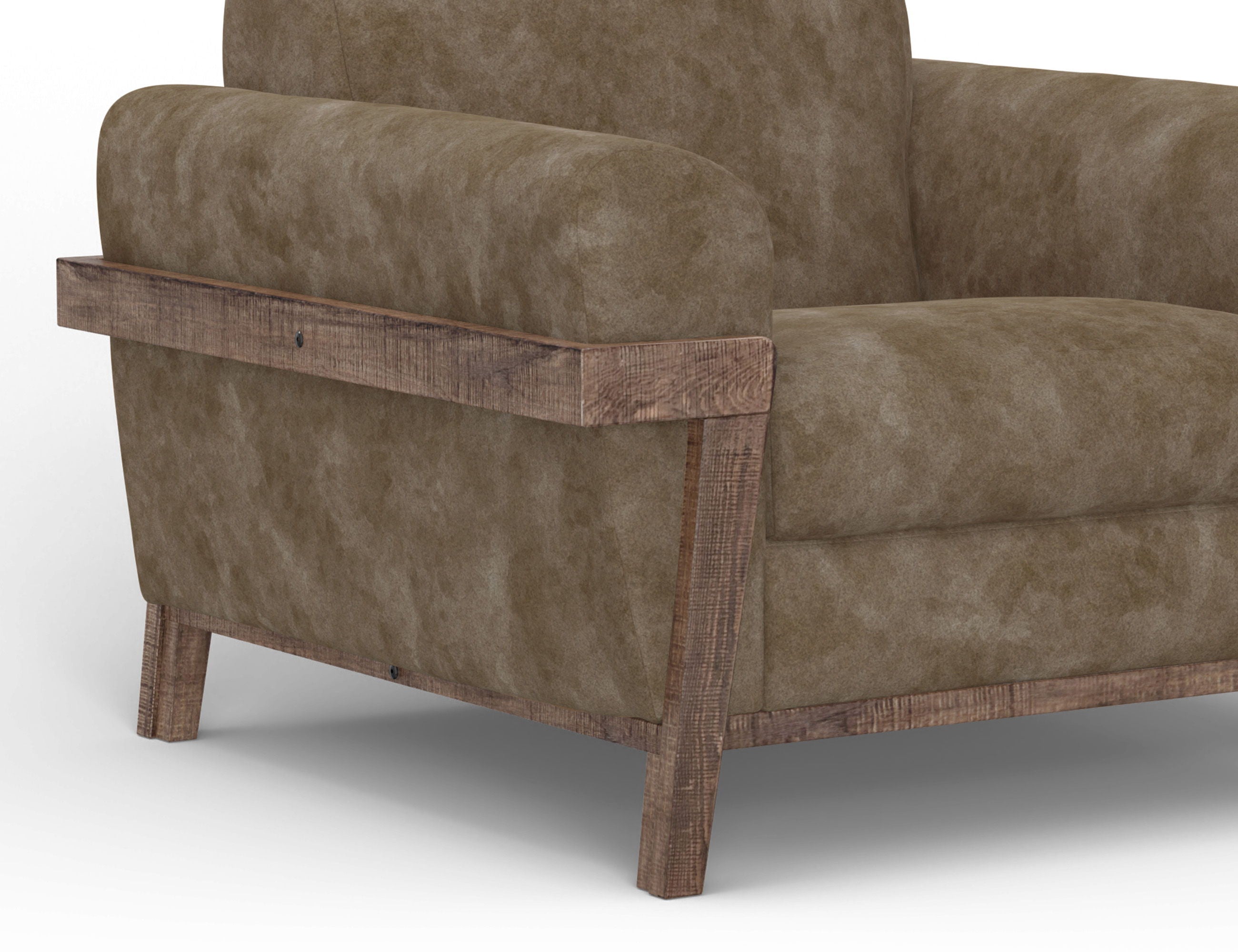 International Furniture Direct Loft Brown - Sofa - White Smoke | Meri Furniture