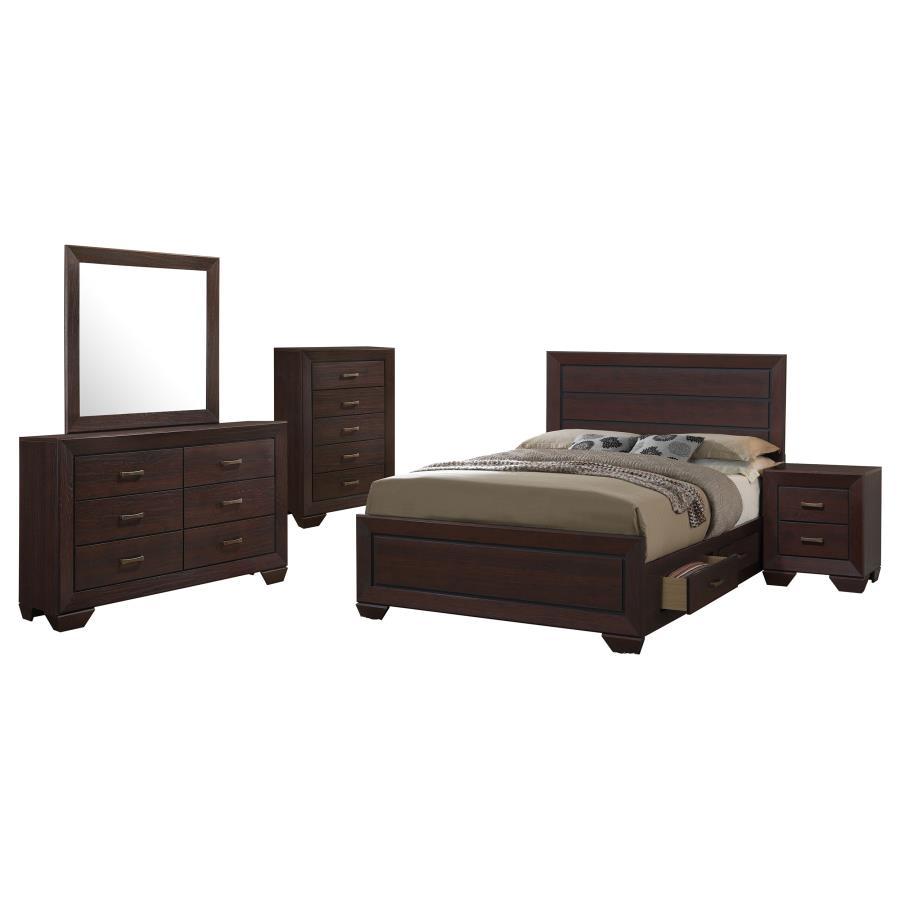 Coaster Fine Furniture Kauffman - Transitional Storage Bed Bedroom Set | Meri Furniture