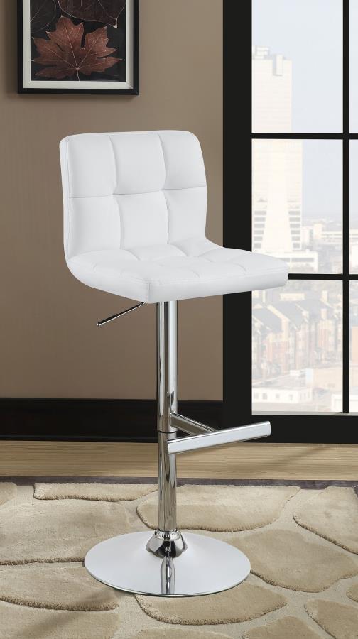Coaster Fine Furniture Lenny - Upholstered Adjustable Bar Stool (Set of 2) | Meri Furniture