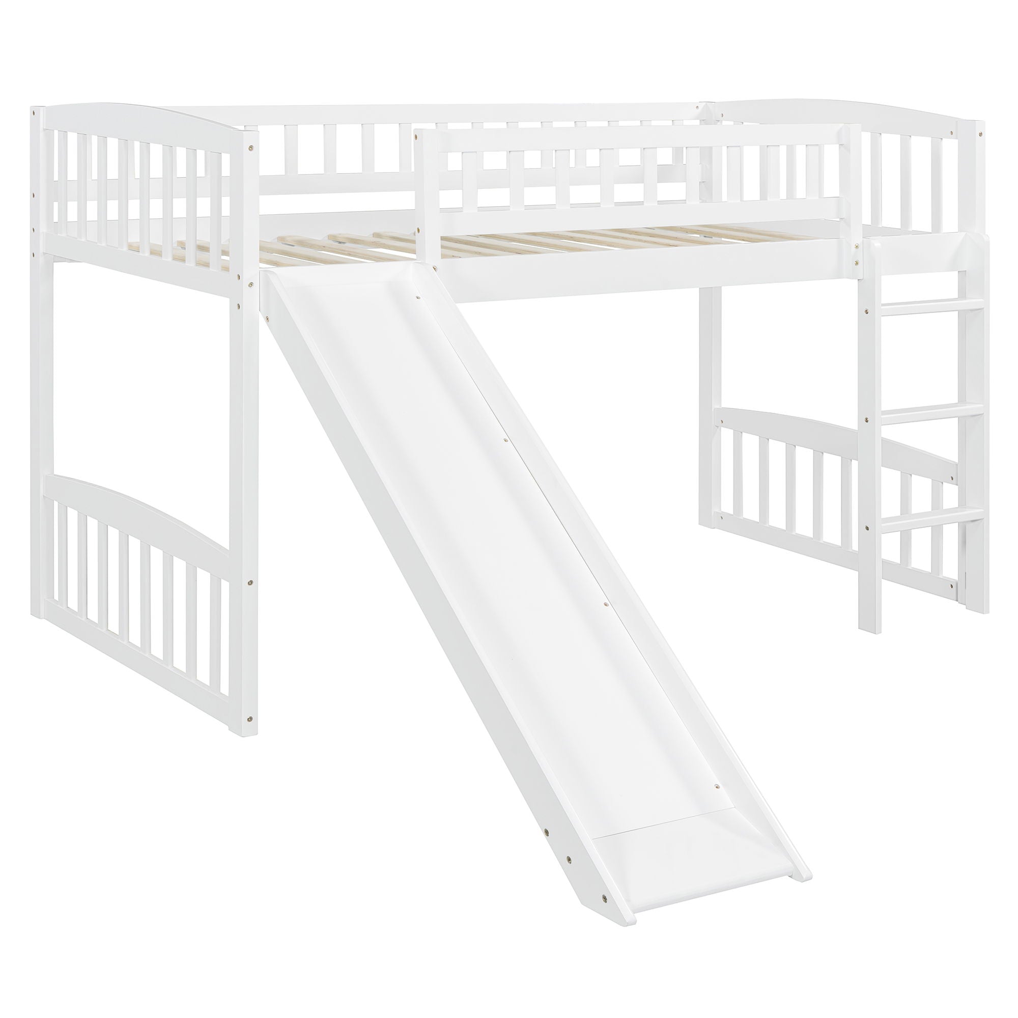 Loft Bed With Slide And Ladder