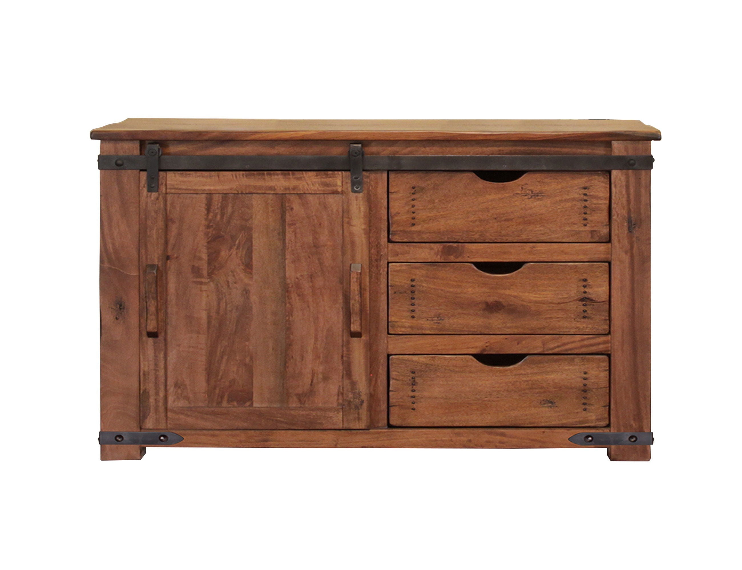 International Furniture Direct Parota - TV Stand | Meri Furniture