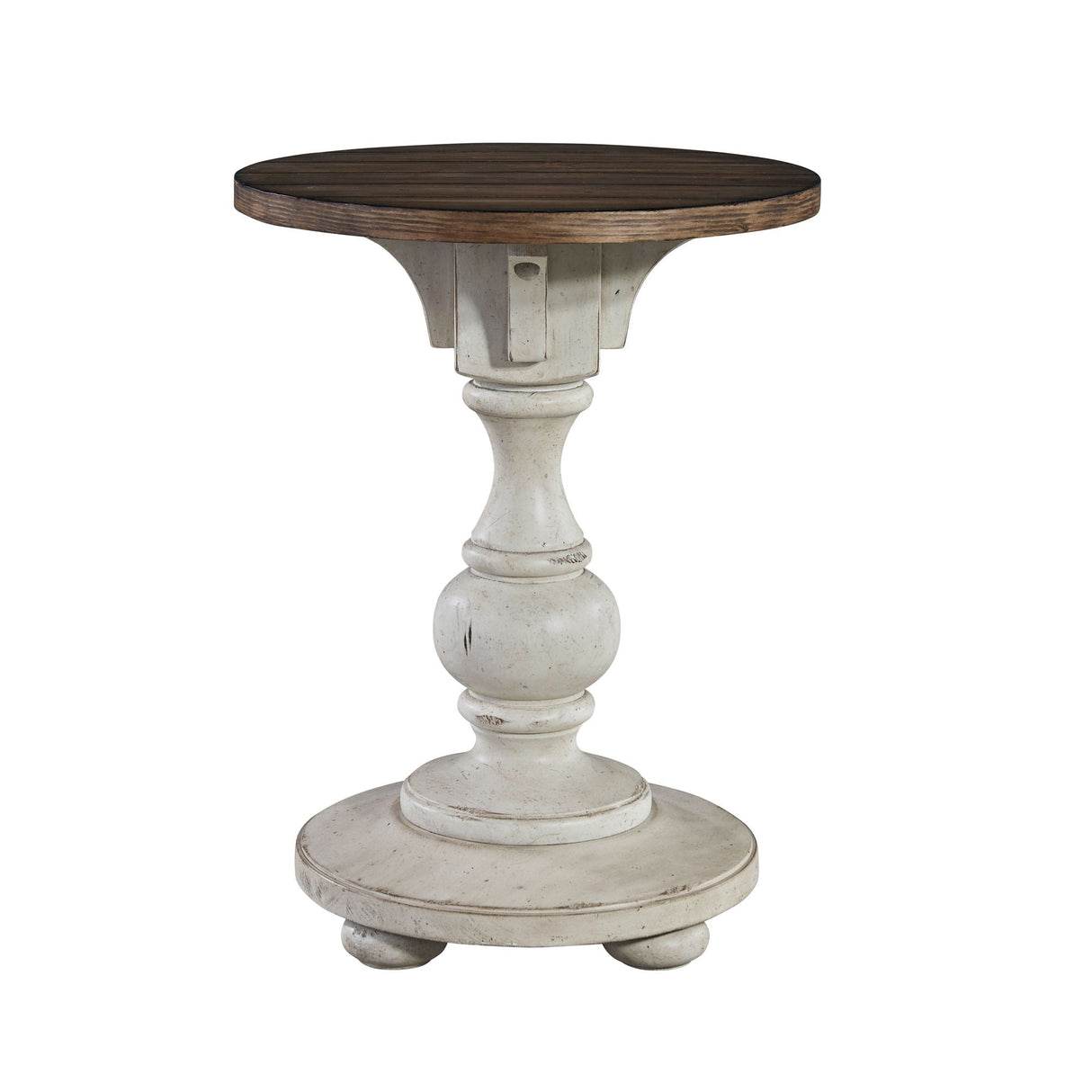 Liberty Furniture Morgan Creek - Chair Side Table - White | Meri Furniture