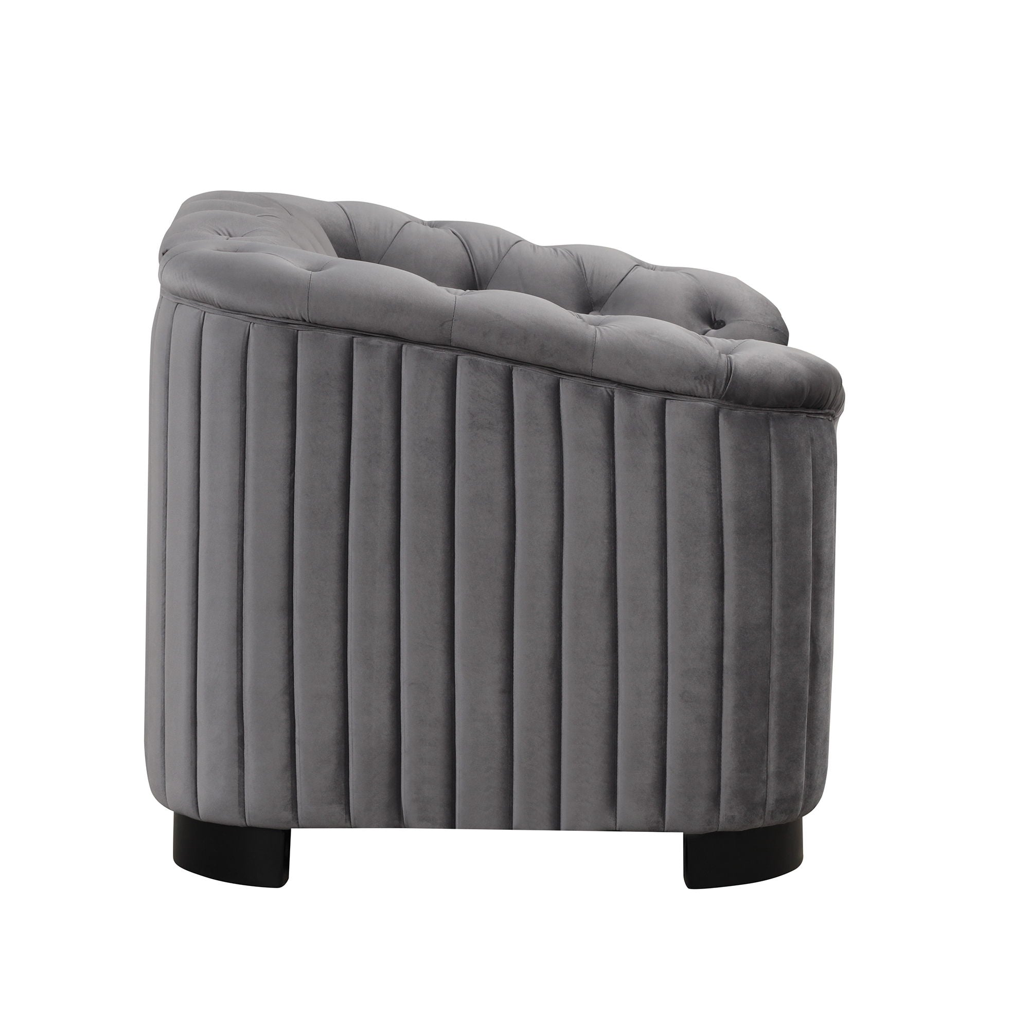 Upholstered Accent Sofa Chair With Removable Cushion