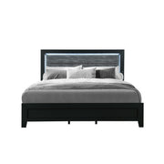 Carlos - 5 Pieces Queen Bedroom Set - Black