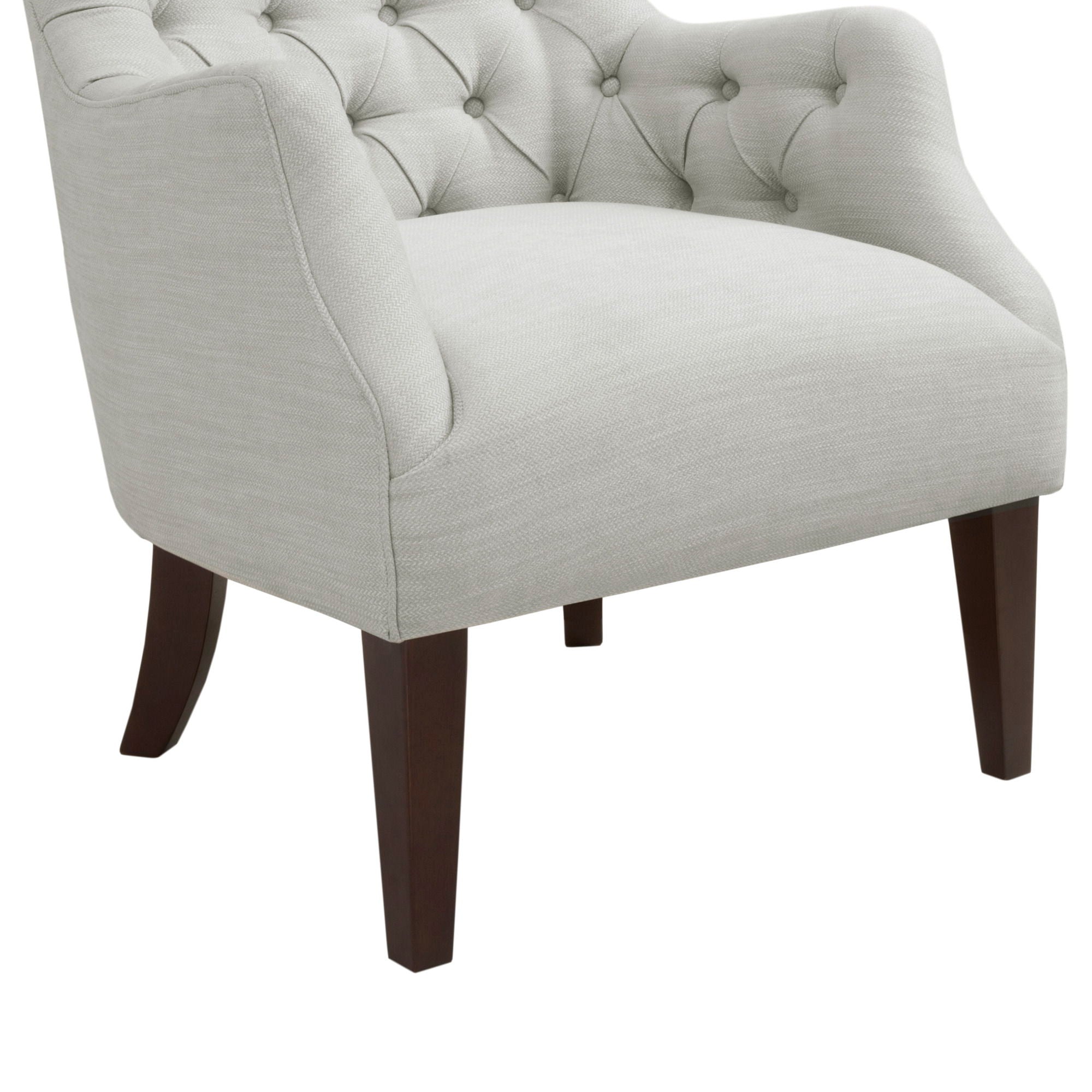 Hannah - Button Tufted Wing Chair
