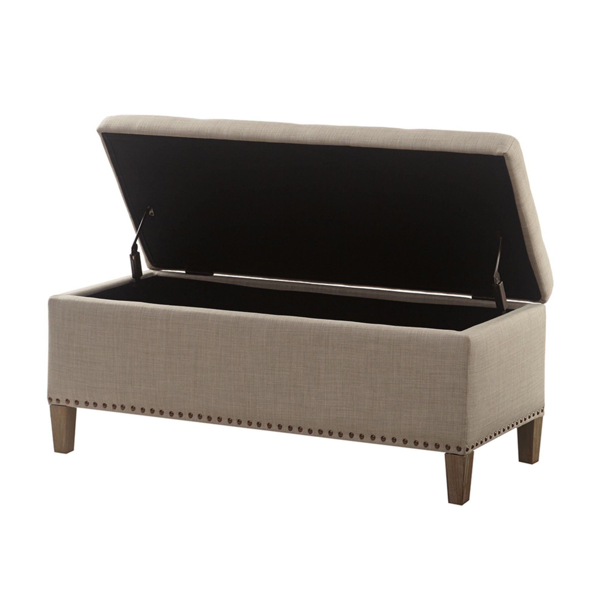 Modern Tufted Top Soft Close Storage Bench
