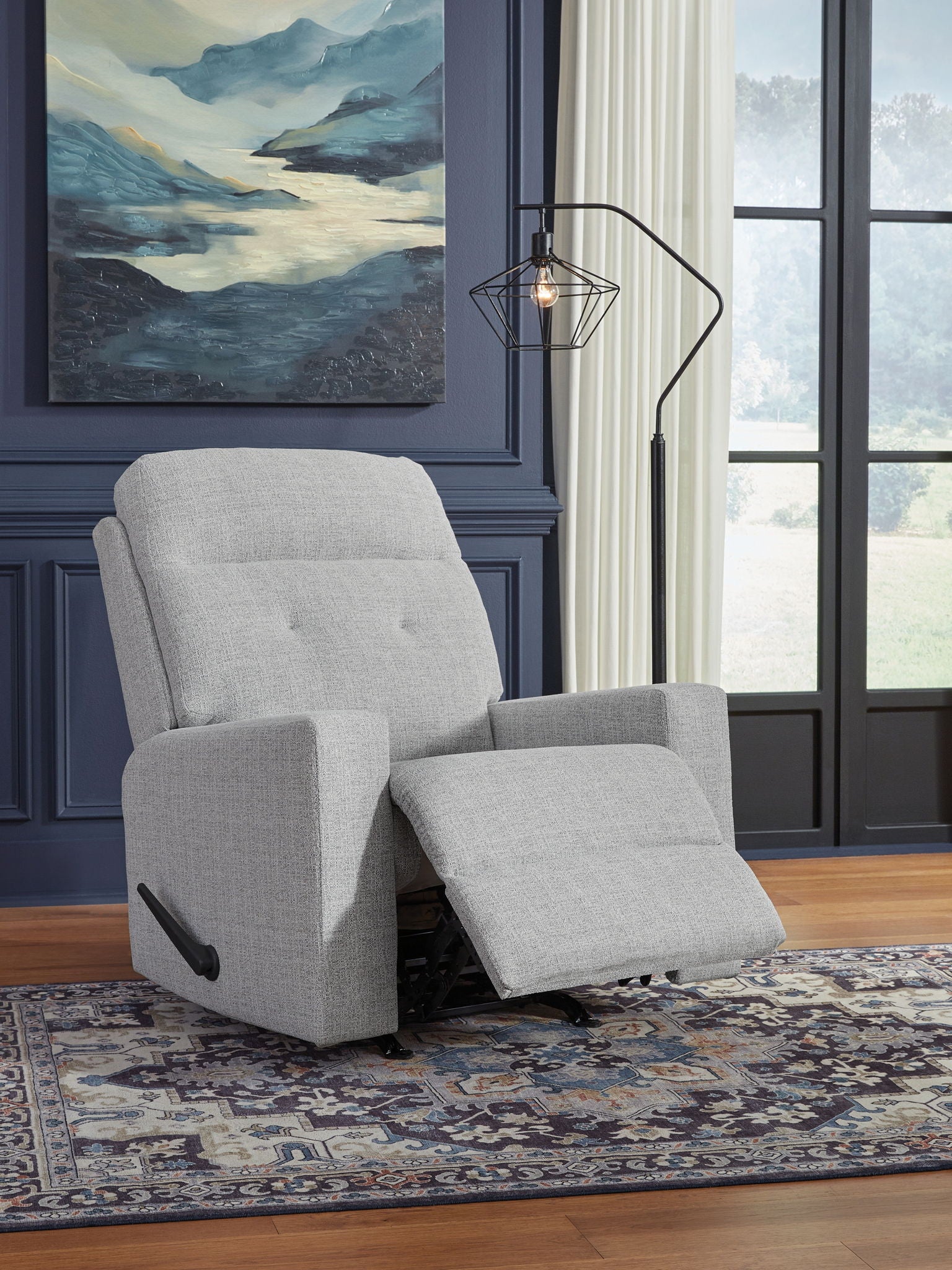 Skillins - Rocker Recliner - Stone