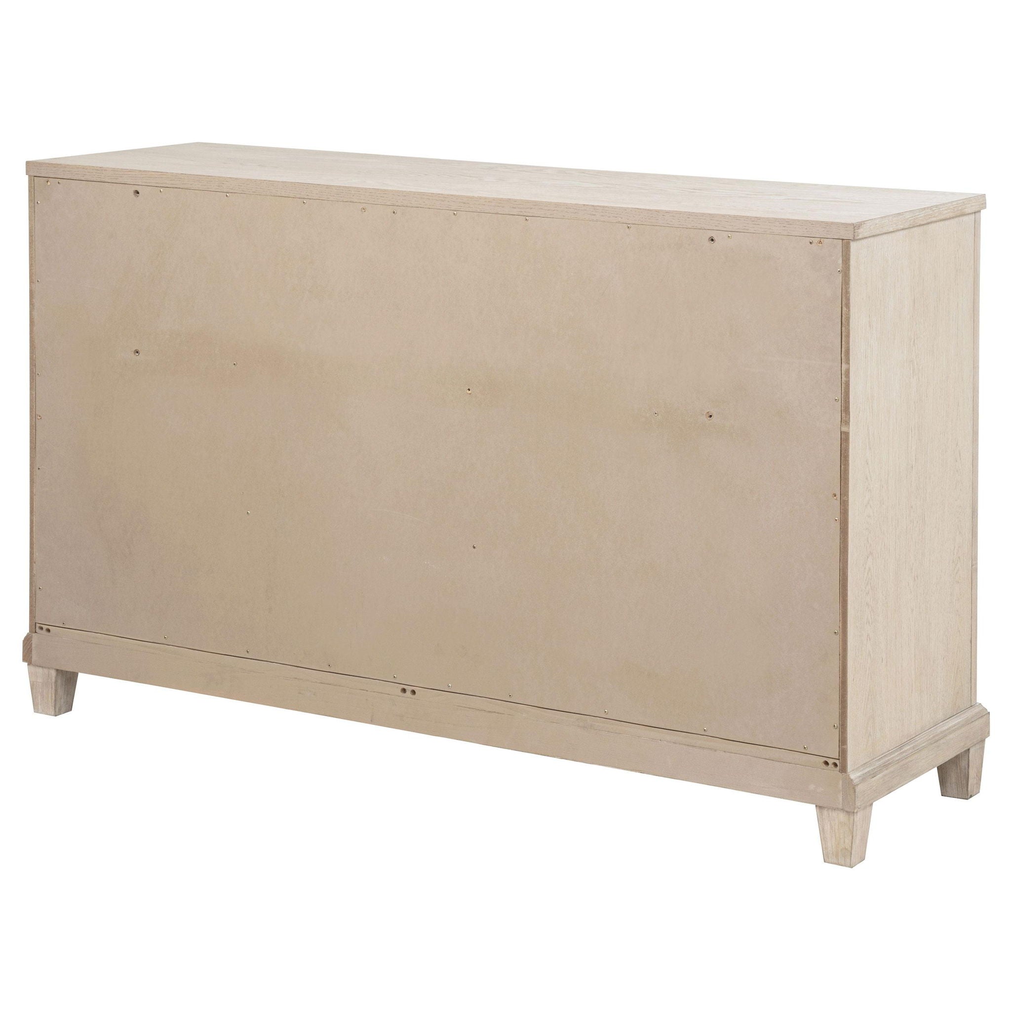 Pembroke 6-drawer Bedroom Dresser Cabinet Washed Oak