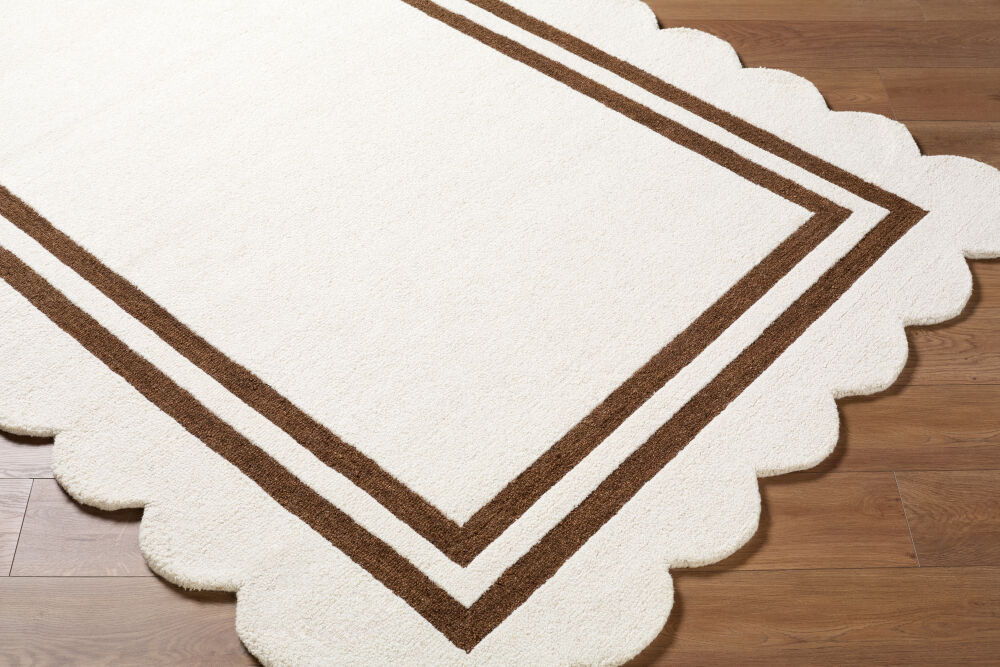 Scalloped Handmade Rug