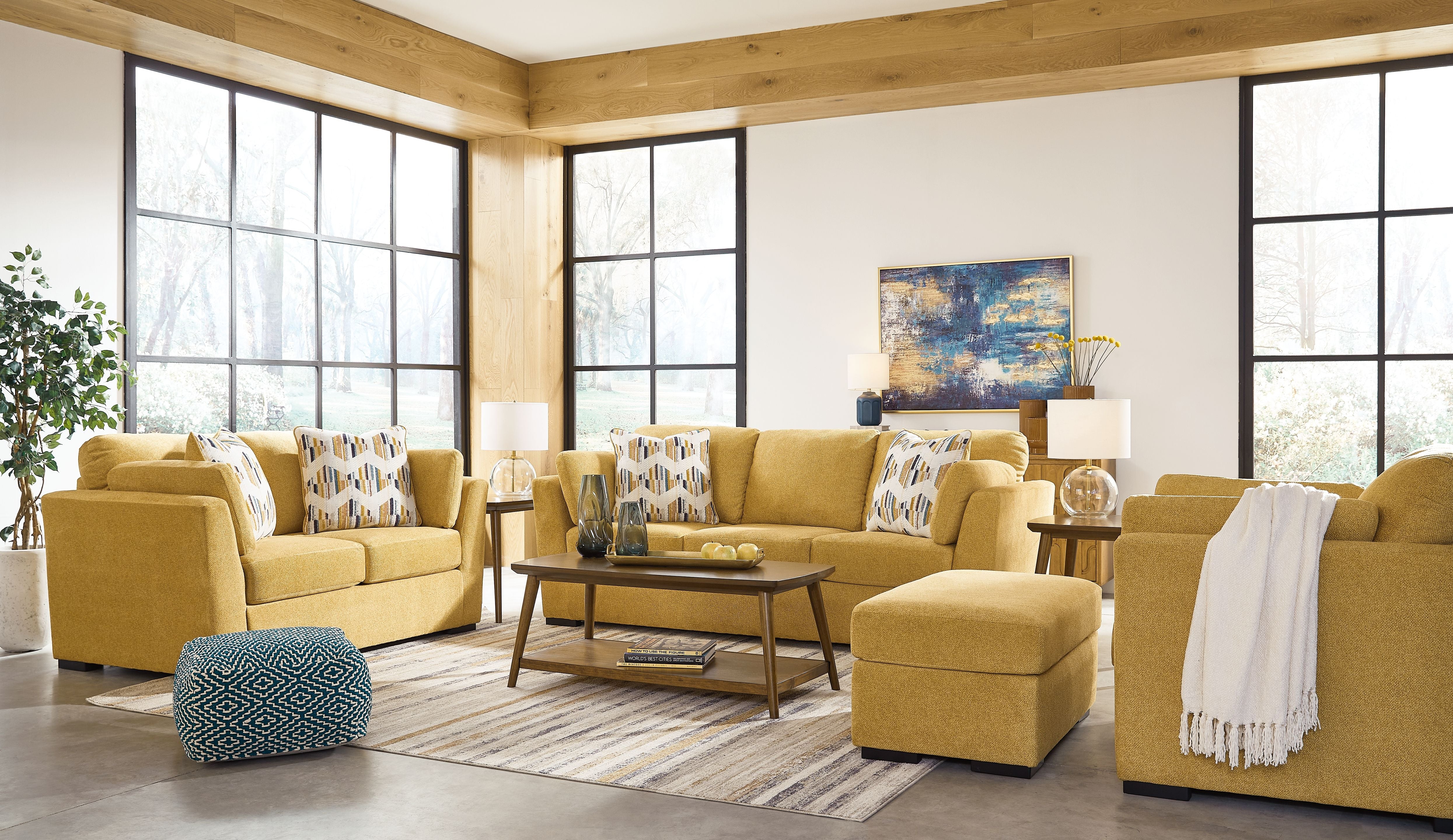 Signature Design by Ashley® Keerwick - Living Room Set | Meri Furniture