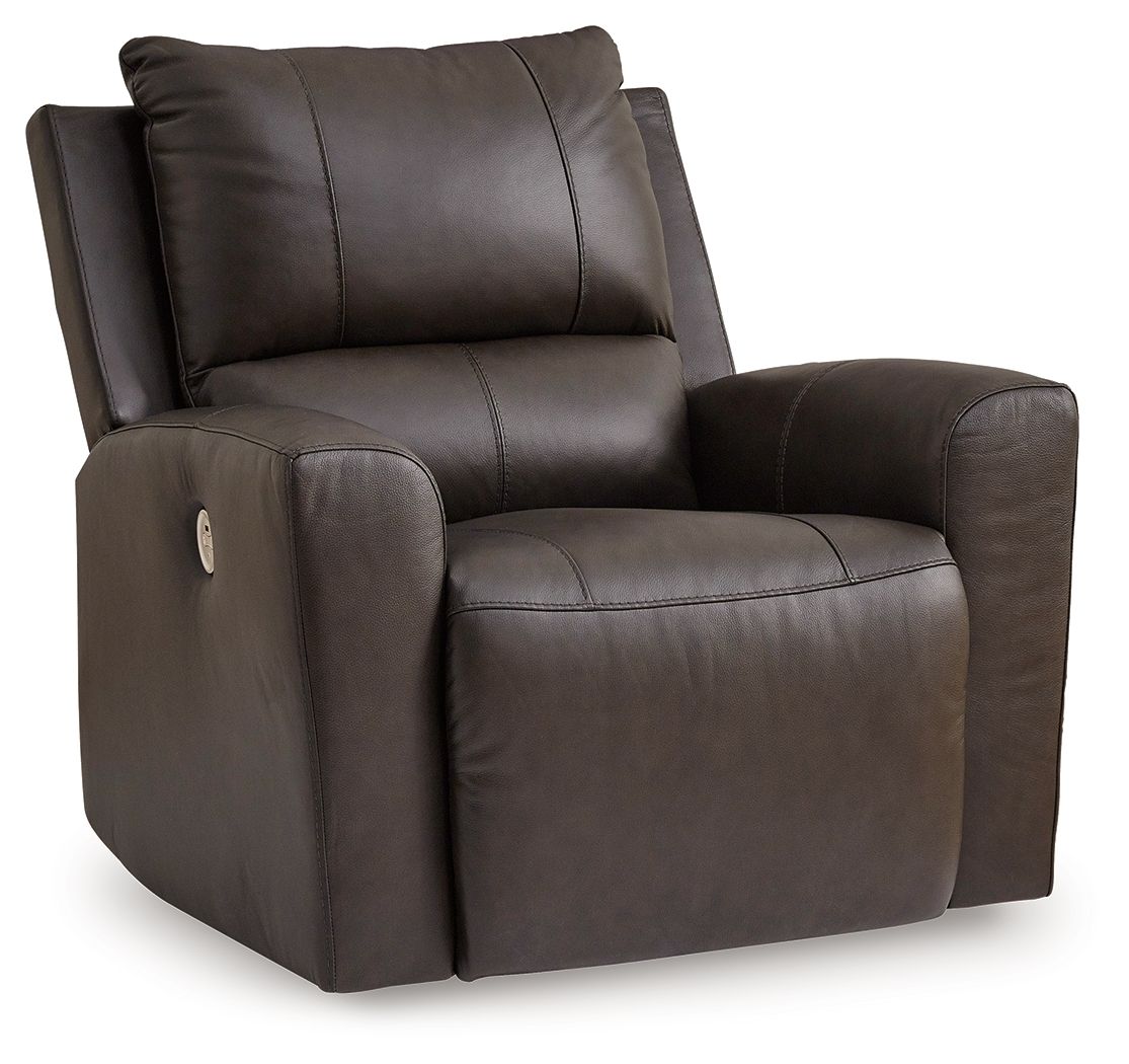 Signature Design by Ashley® Boxmere - Storm - Power Rocker Recliner | Meri Furniture
