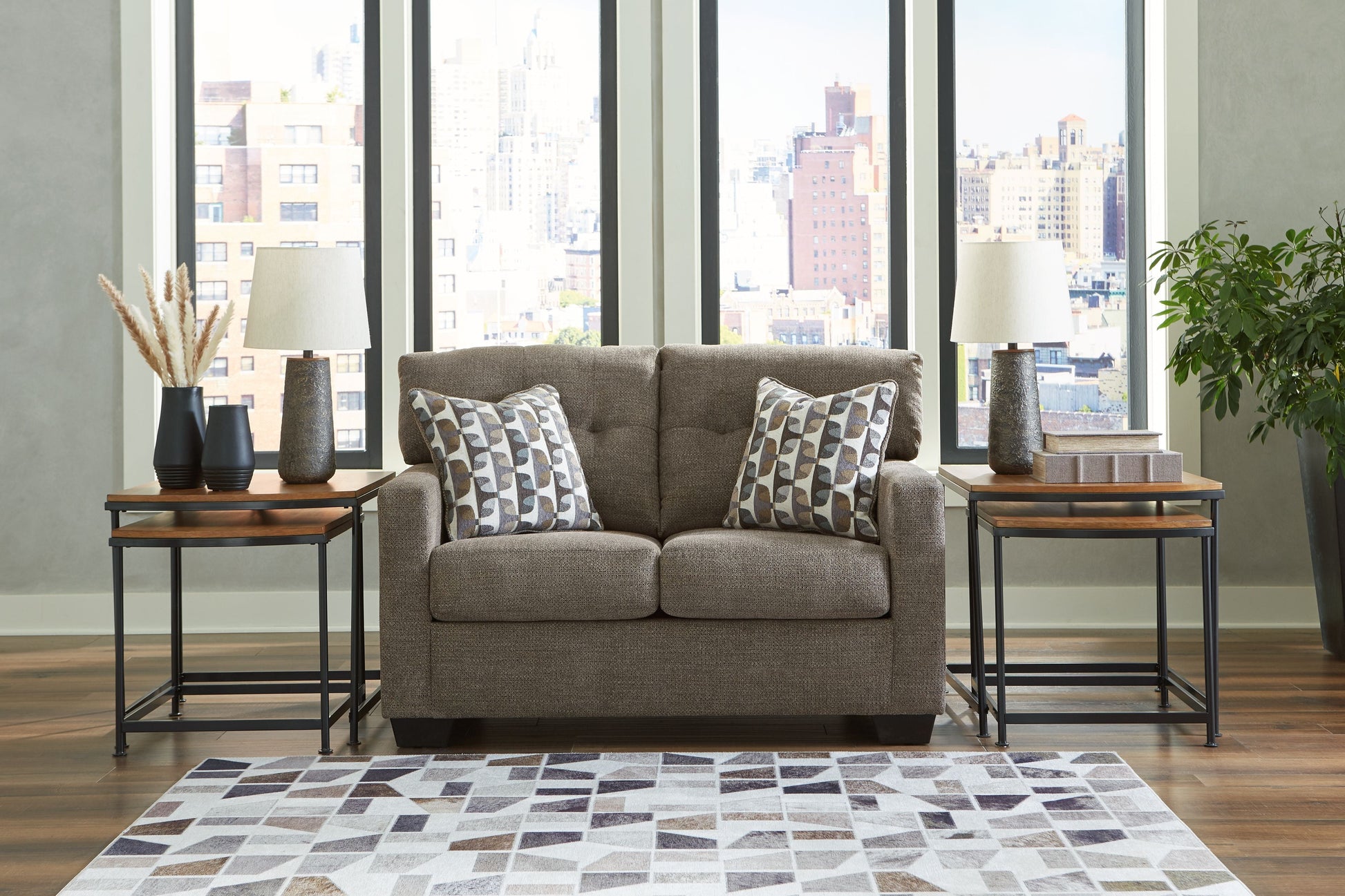 Ashley Furniture Mahoney - Loveseat | Meri Furniture