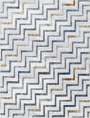 Nova - 7'10" X 9'10" Area Rug - White, Multi