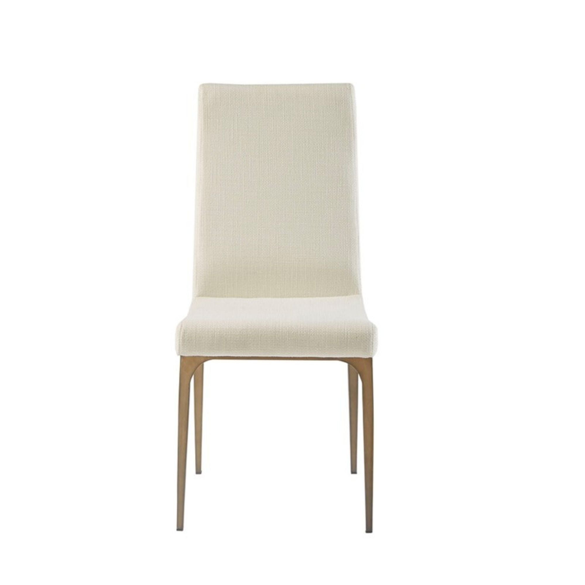 Captiva - Dining Side Chair With Upholstery (Set of 2) - Cream
