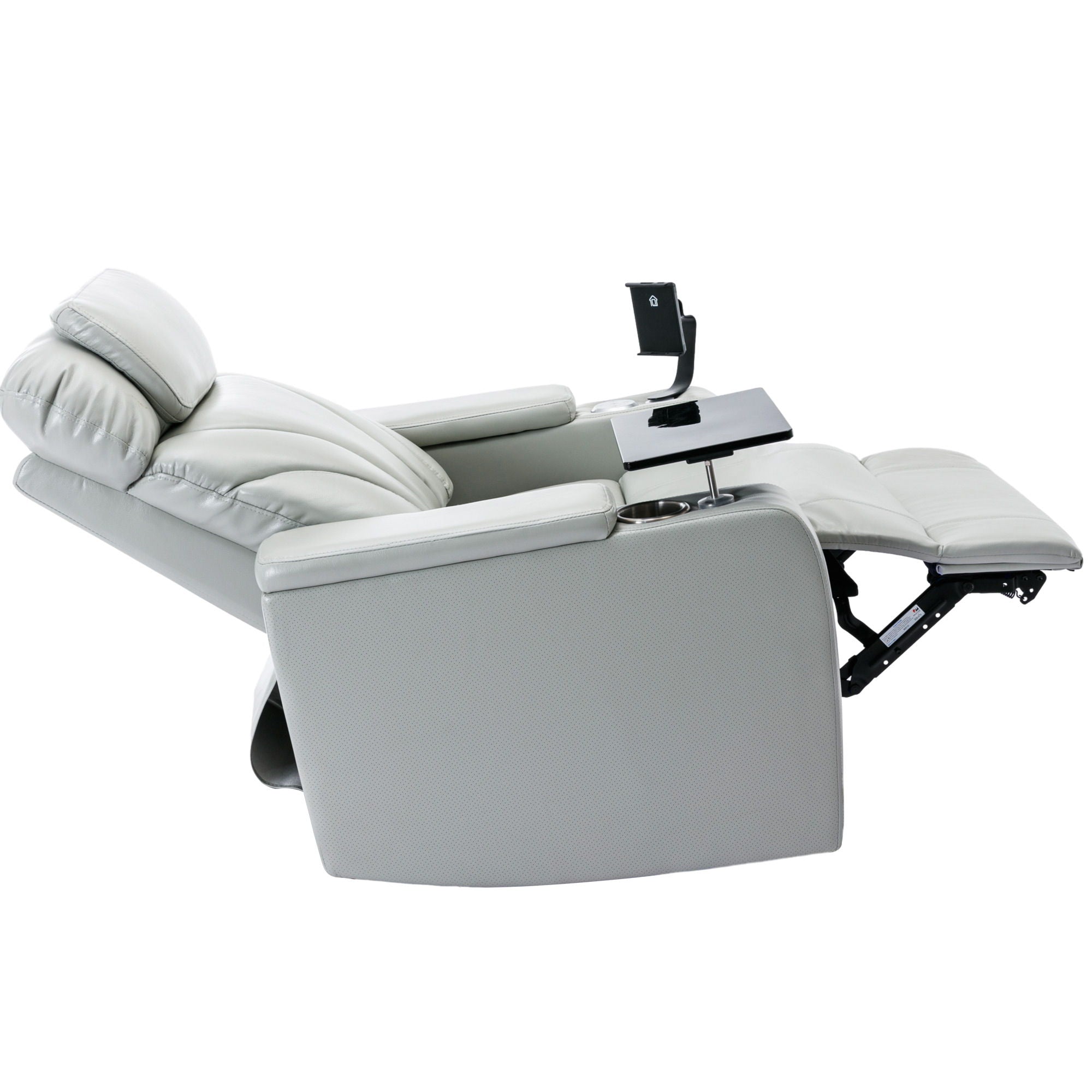 Power Motion Recliner Electric Power Recliner With USB Charging Port, Hidden Arm Storage, Convenient Cup Holder And Bluetooth Speaker