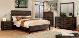 Furniture of America Rexburg - Mirror - Wire - Brushed Rustic Brown | Meri Furniture