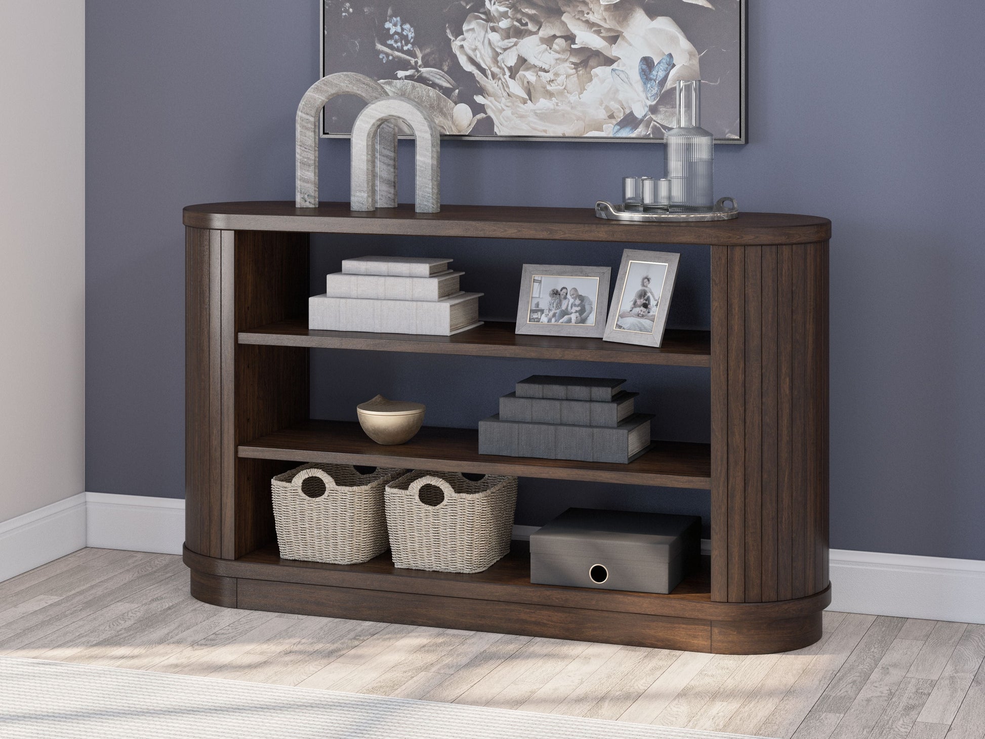 Signature Design by Ashley® Korestone - Warm Brown - Credenza | Meri Furniture