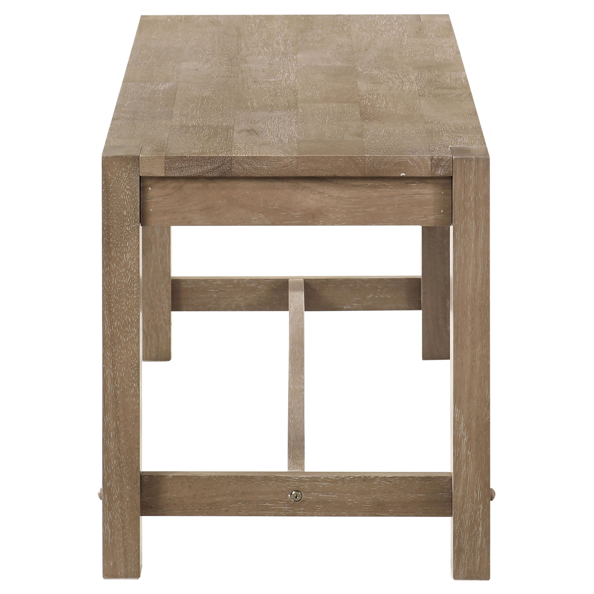 Malvika - Trestle Base Dining Bench - Brown