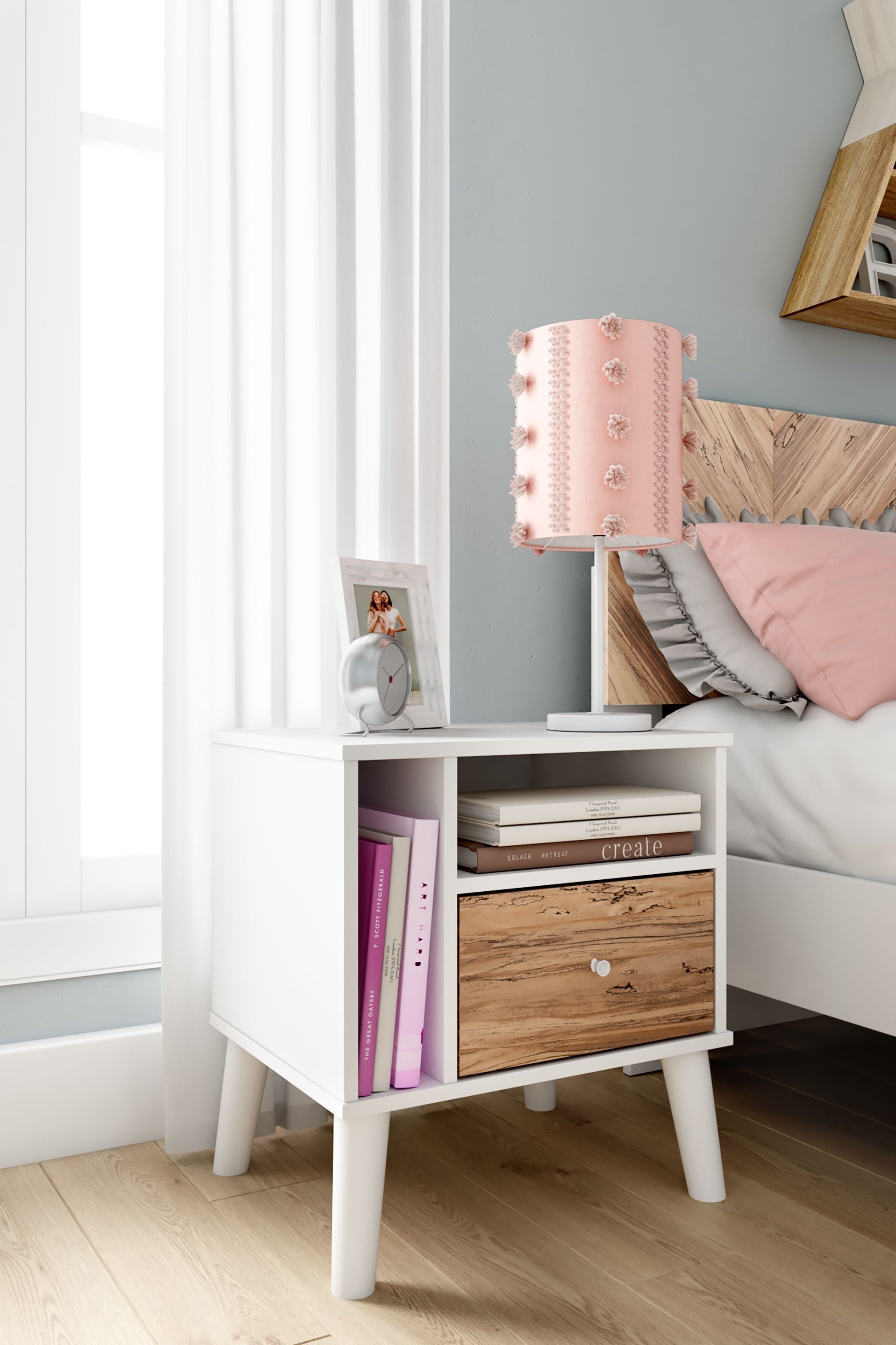 Signature Design by Ashley® Piperton - Night Stand | Meri Furniture