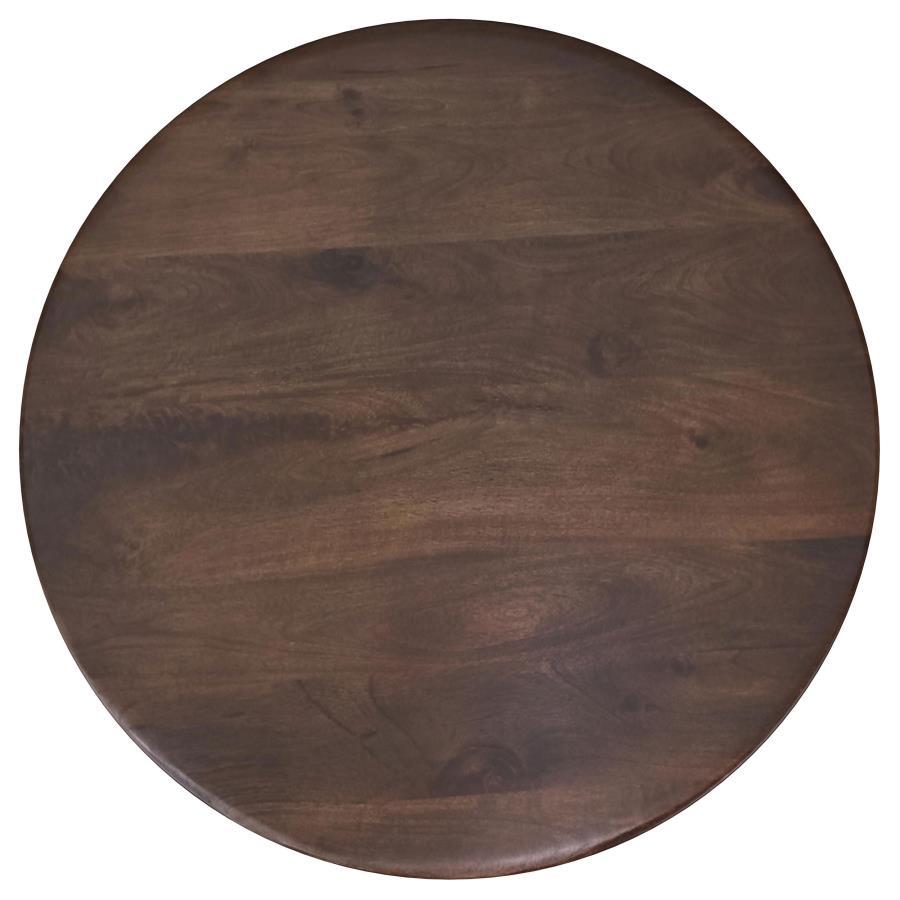 Coaster Fine Furniture Dale - Round Solid Mango Wood Table | Meri Furniture