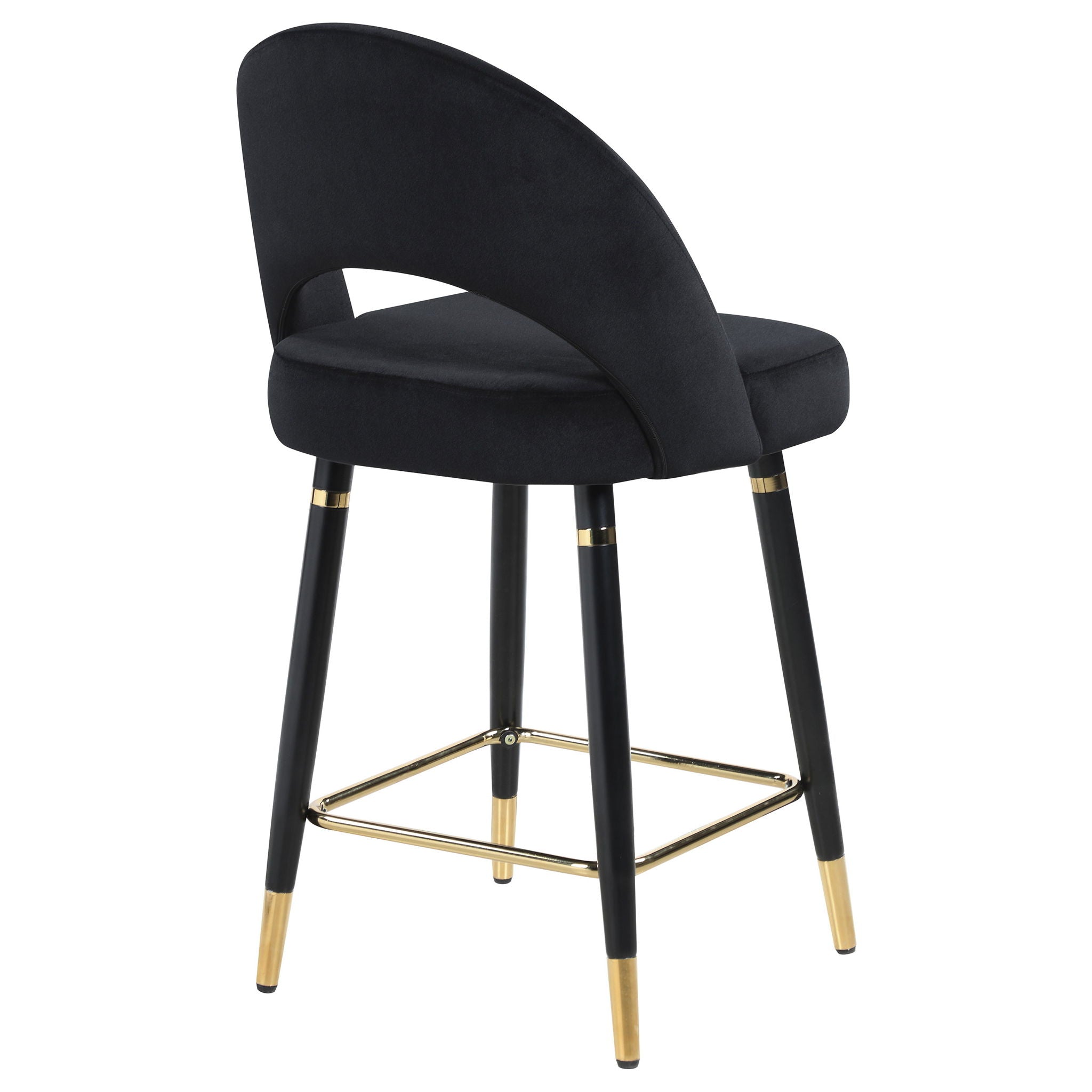 Open Back Counter Height Stools (Set of 2)