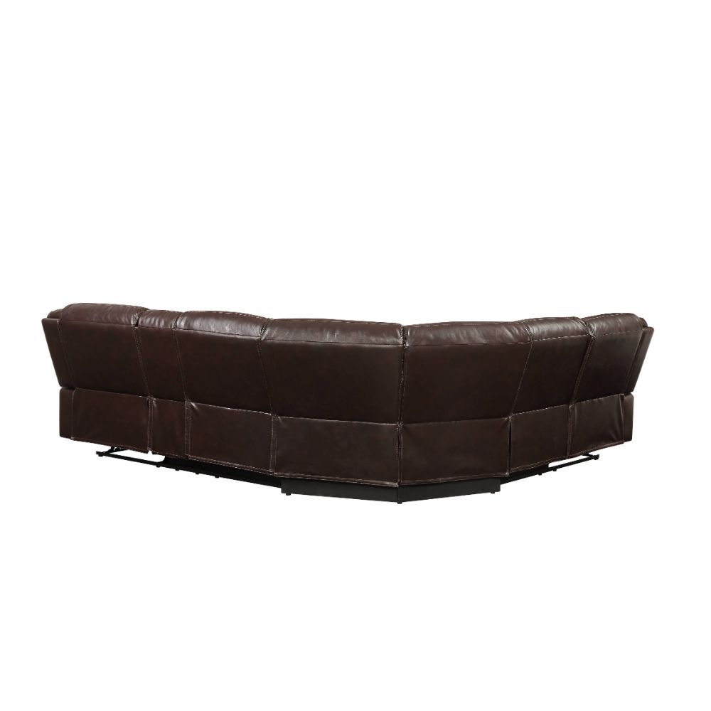 ACME Tavin - Sectional Sofa (Motion) | Meri Furniture