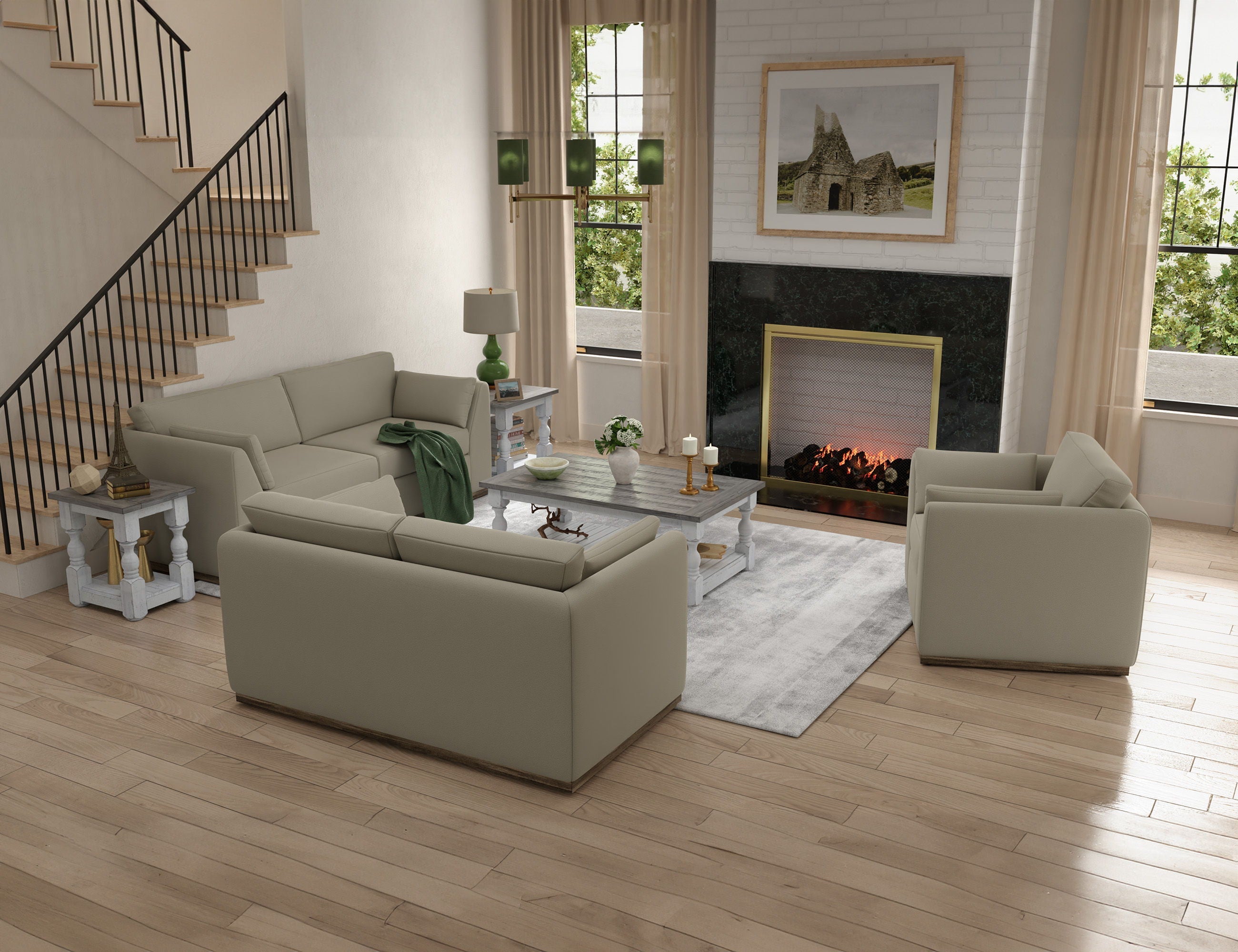 International Furniture Direct Vallarta - Sofa | Meri Furniture