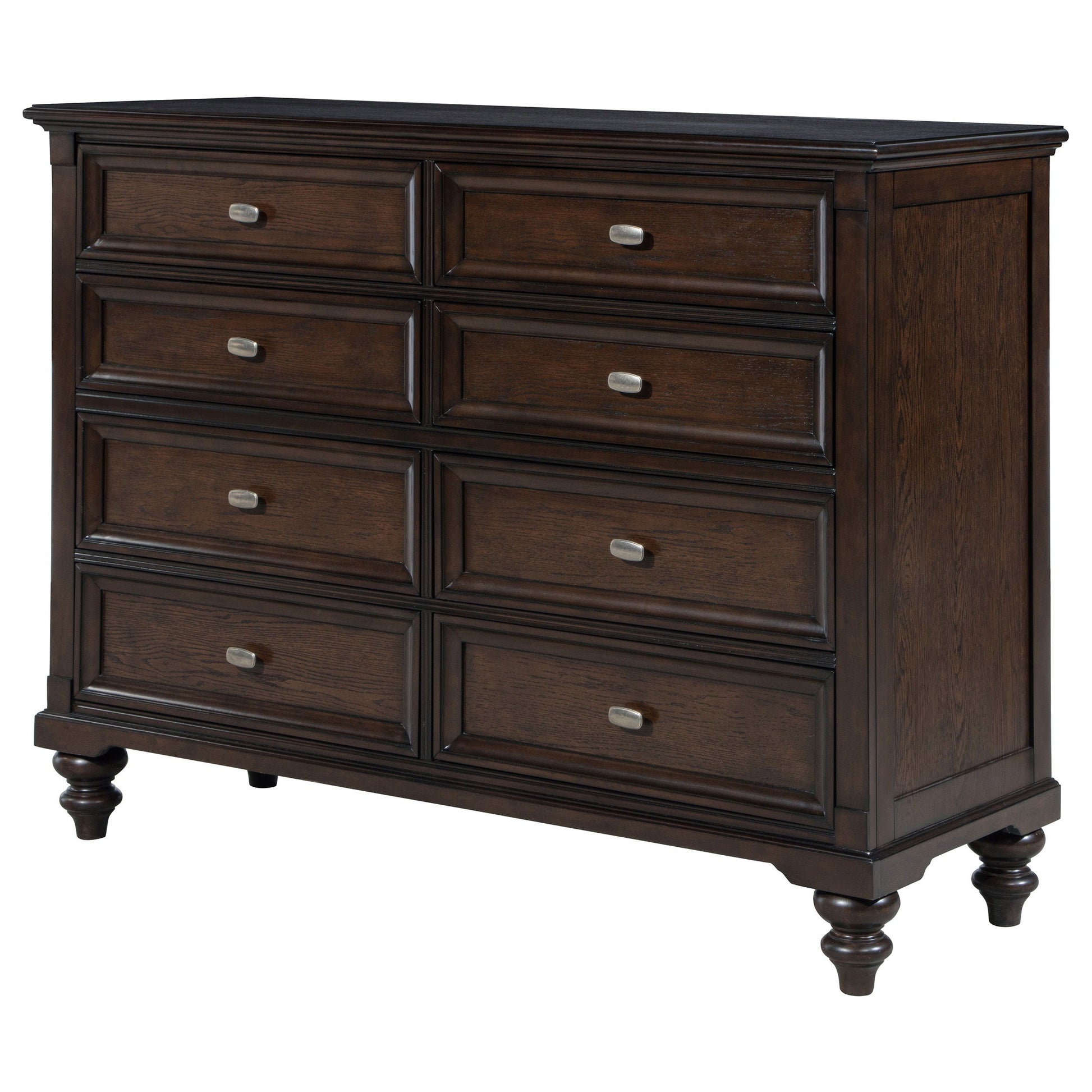 Coaster Fine Furniture Andover - 8-Drawer Dresser Cabinet - Dark Oak | Meri Furniture