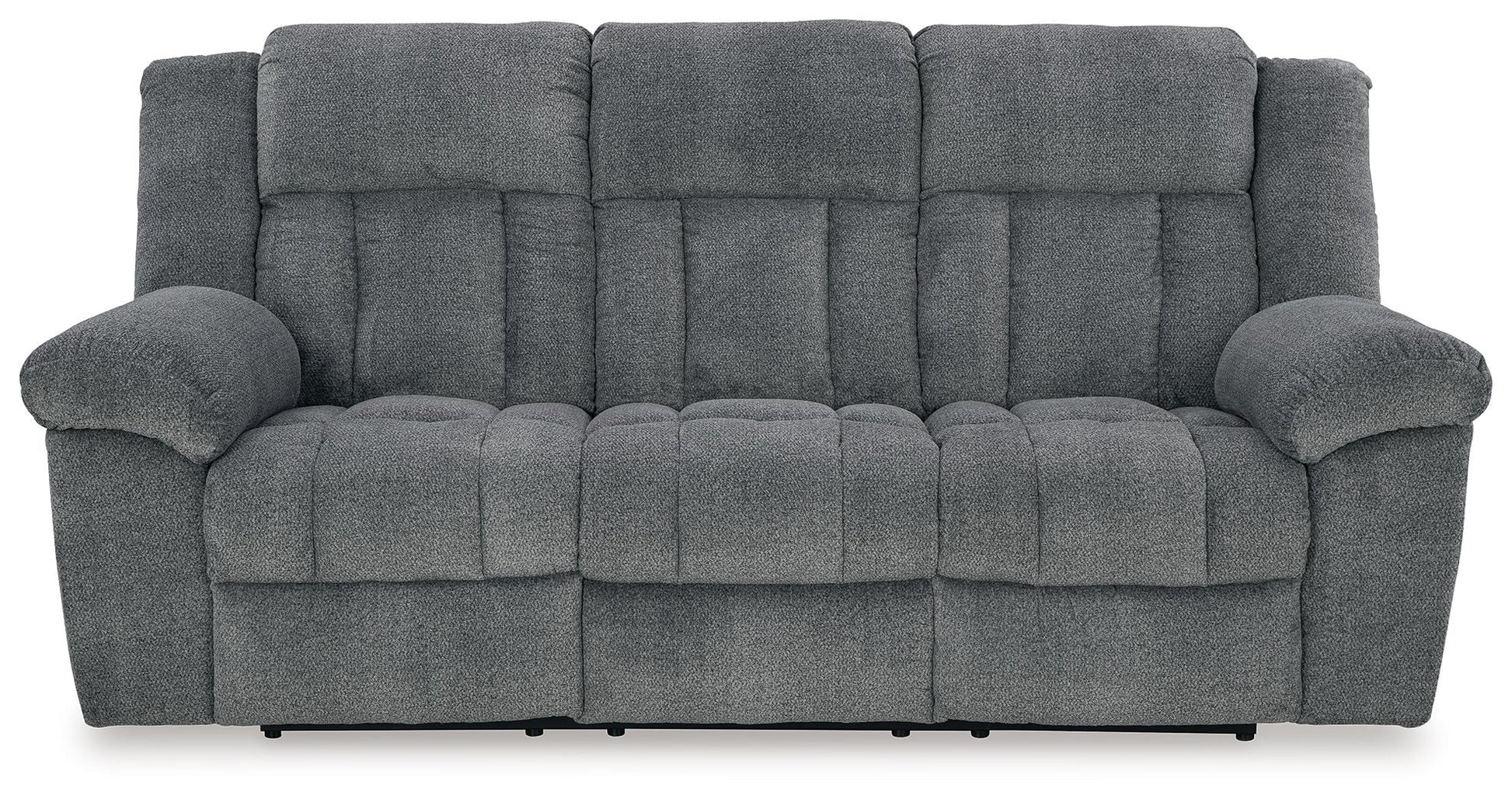 Signature Design by Ashley® Tip-off - Power Reclining Sofa With Adj Headrest | Meri Furniture