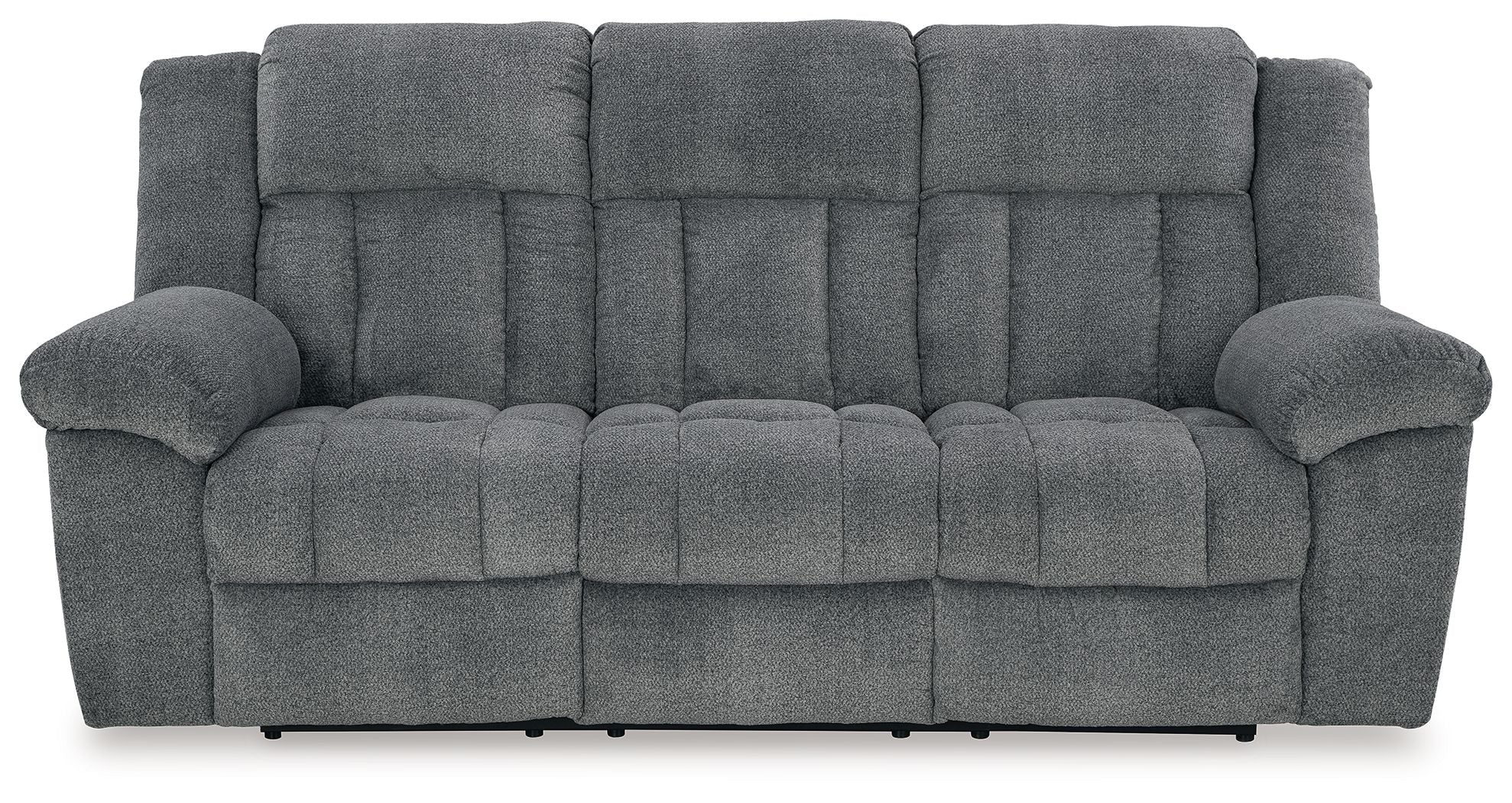 Signature Design by Ashley® Tip-off - Power Reclining Sofa With Adj Headrest | Meri Furniture