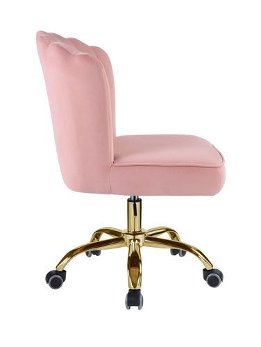 ACME Moyle - Office Chair - Pink | Meri Furniture