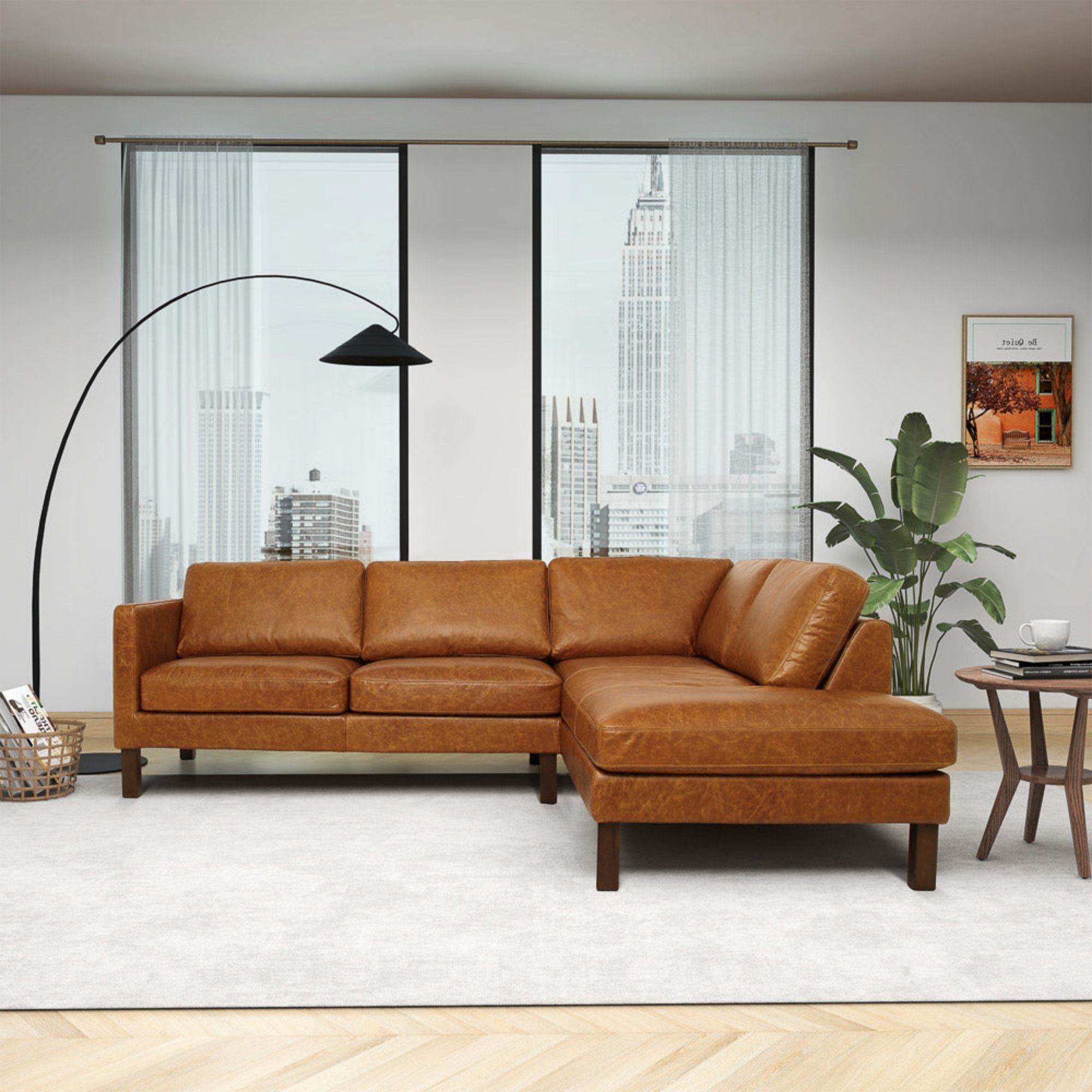 Juno - Waxy Sectional Sofa