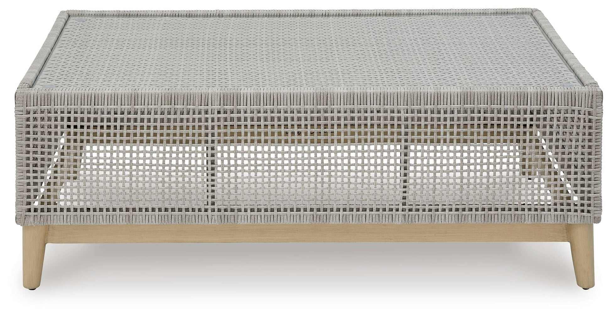 Signature Design by Ashley® Seton Creek - Gray - Rectangular Cocktail Table | Meri Furniture