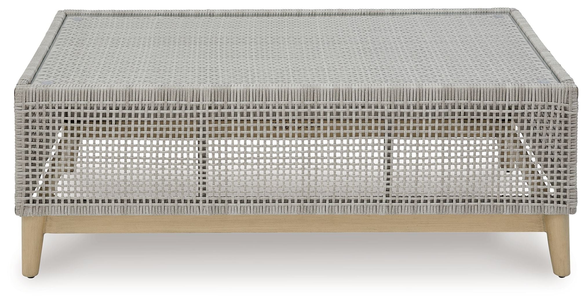 Signature Design by Ashley® Seton Creek - Gray - Rectangular Cocktail Table | Meri Furniture