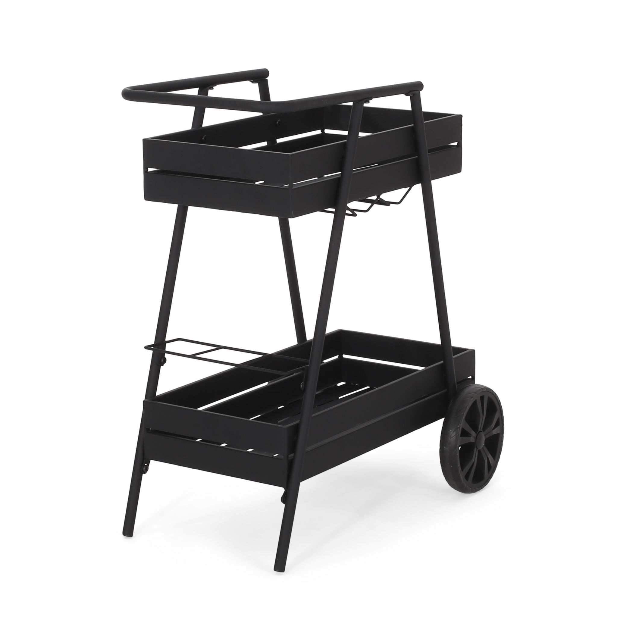 Industrial Bar Cart - Black