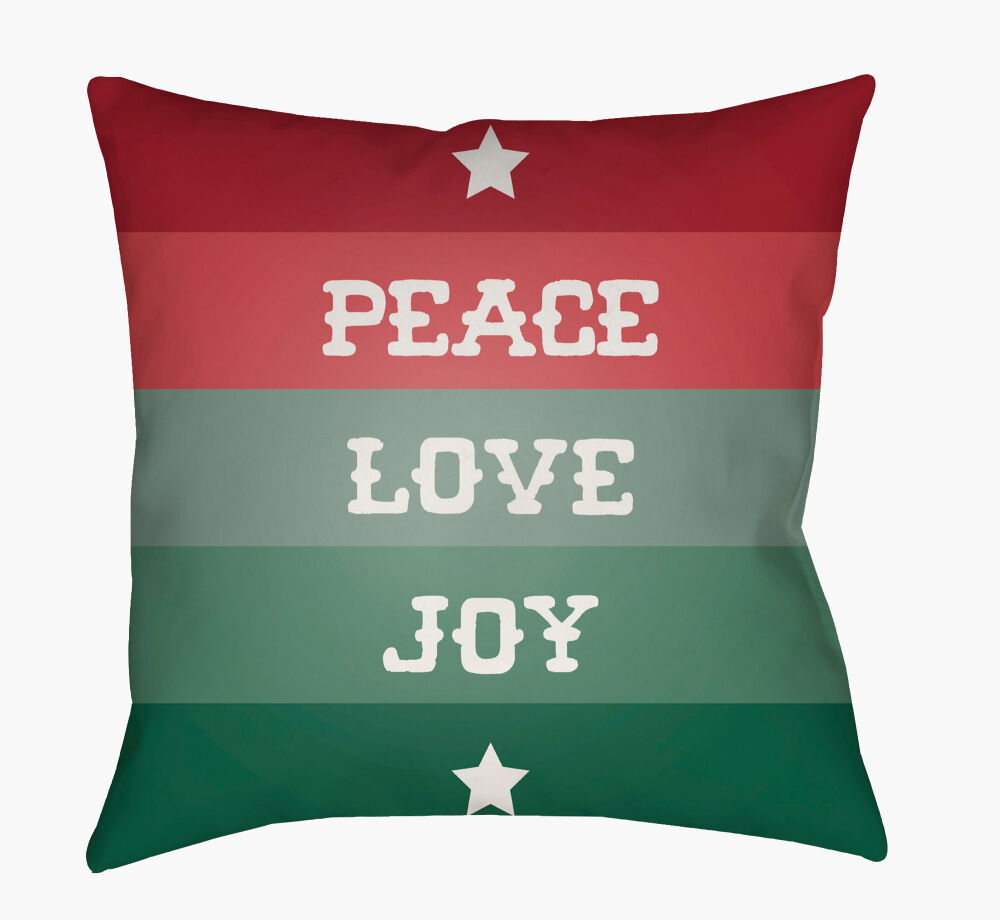 Peace Love Joy Pillow