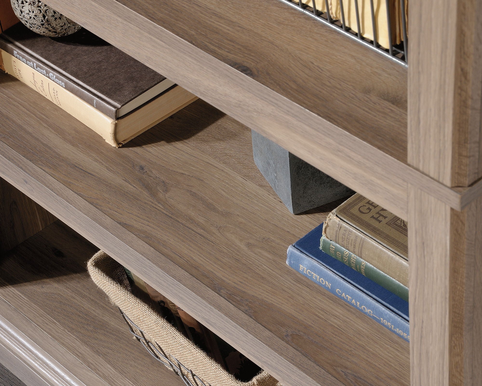5-Shelf Bookcase Salt Oak