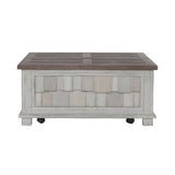 Liberty Furniture River Place - Lift Top Storage Cocktail Table - White | Meri Furniture