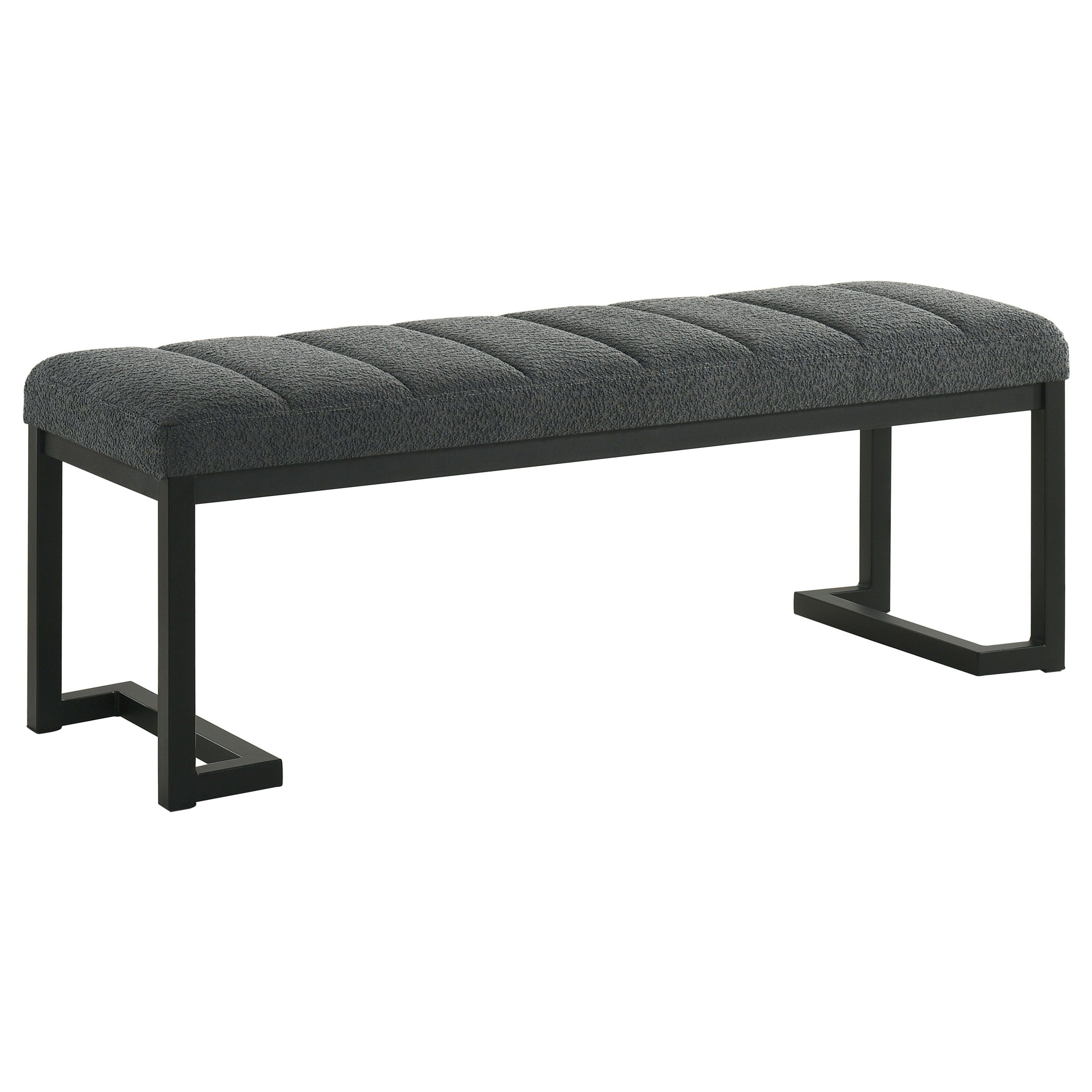 Coaster Fine Furniture Mesa - Boucle Upholstered Tufted Accent Bench | Meri Furniture