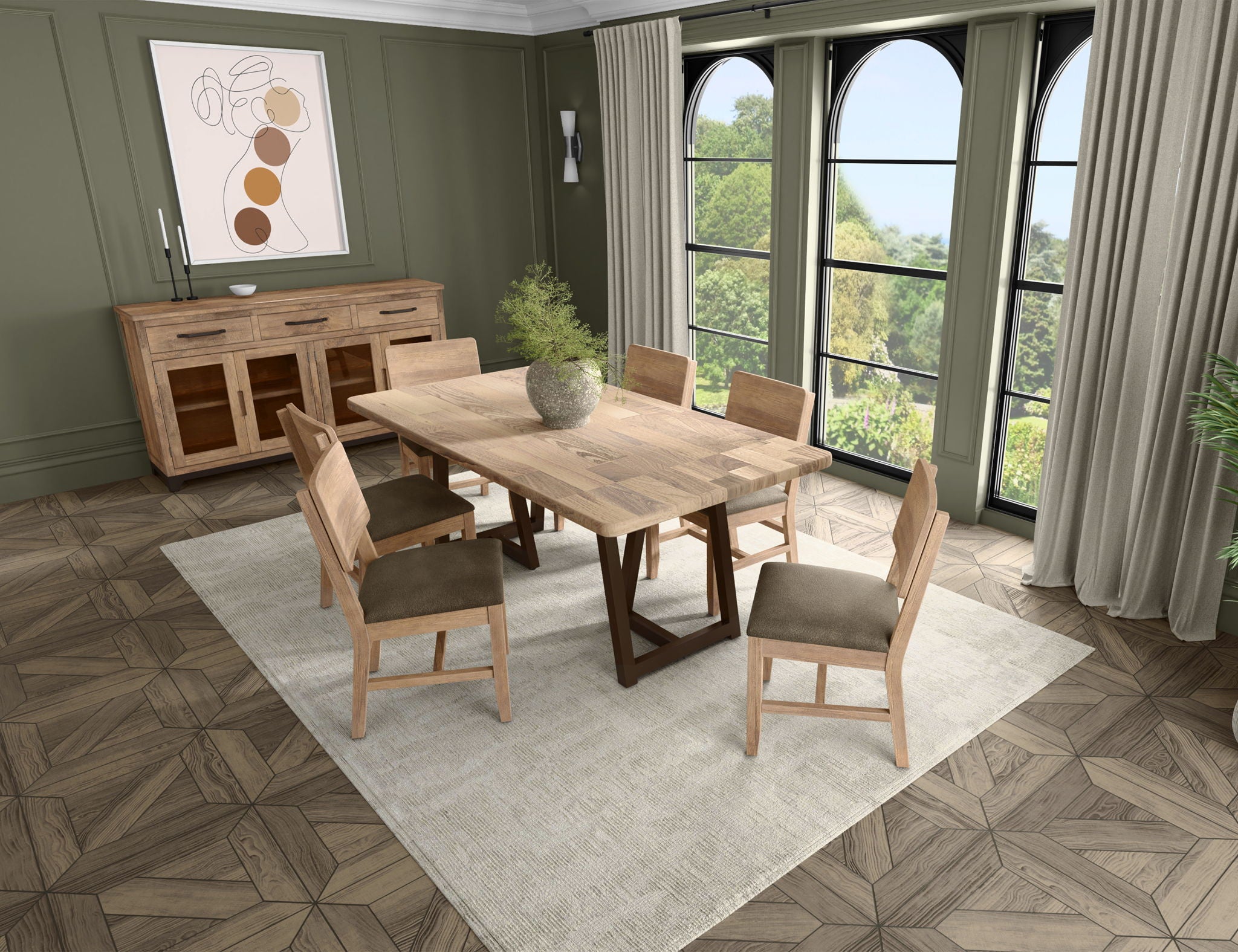 Natural Parota - Chair (Set of 2)