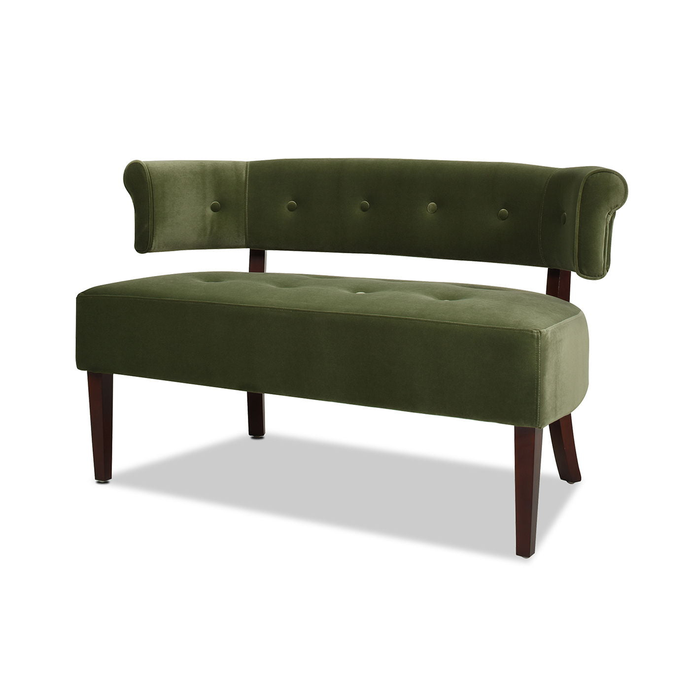 Jared - Versatile Roll Arm Tufted Bench Settee