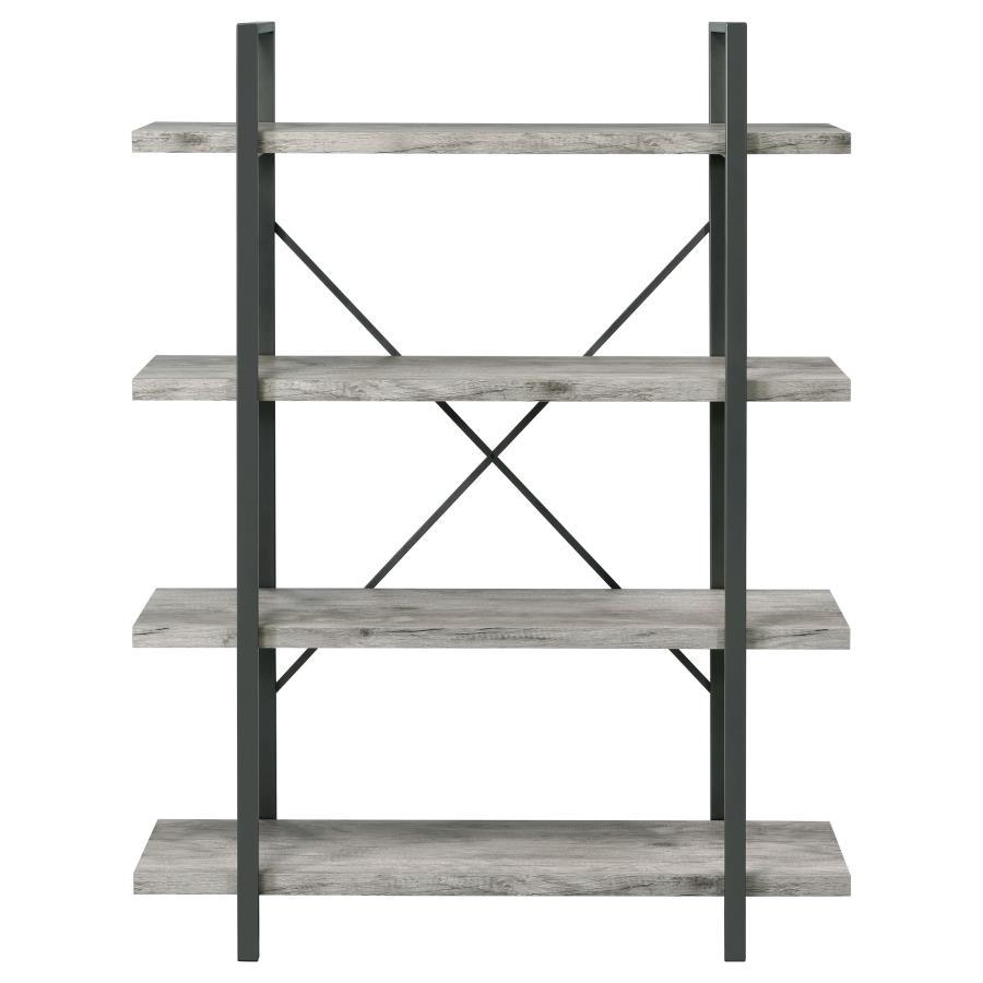 Coaster Fine Furniture Cole - Heavy Gauge Bookcase | Meri Furniture